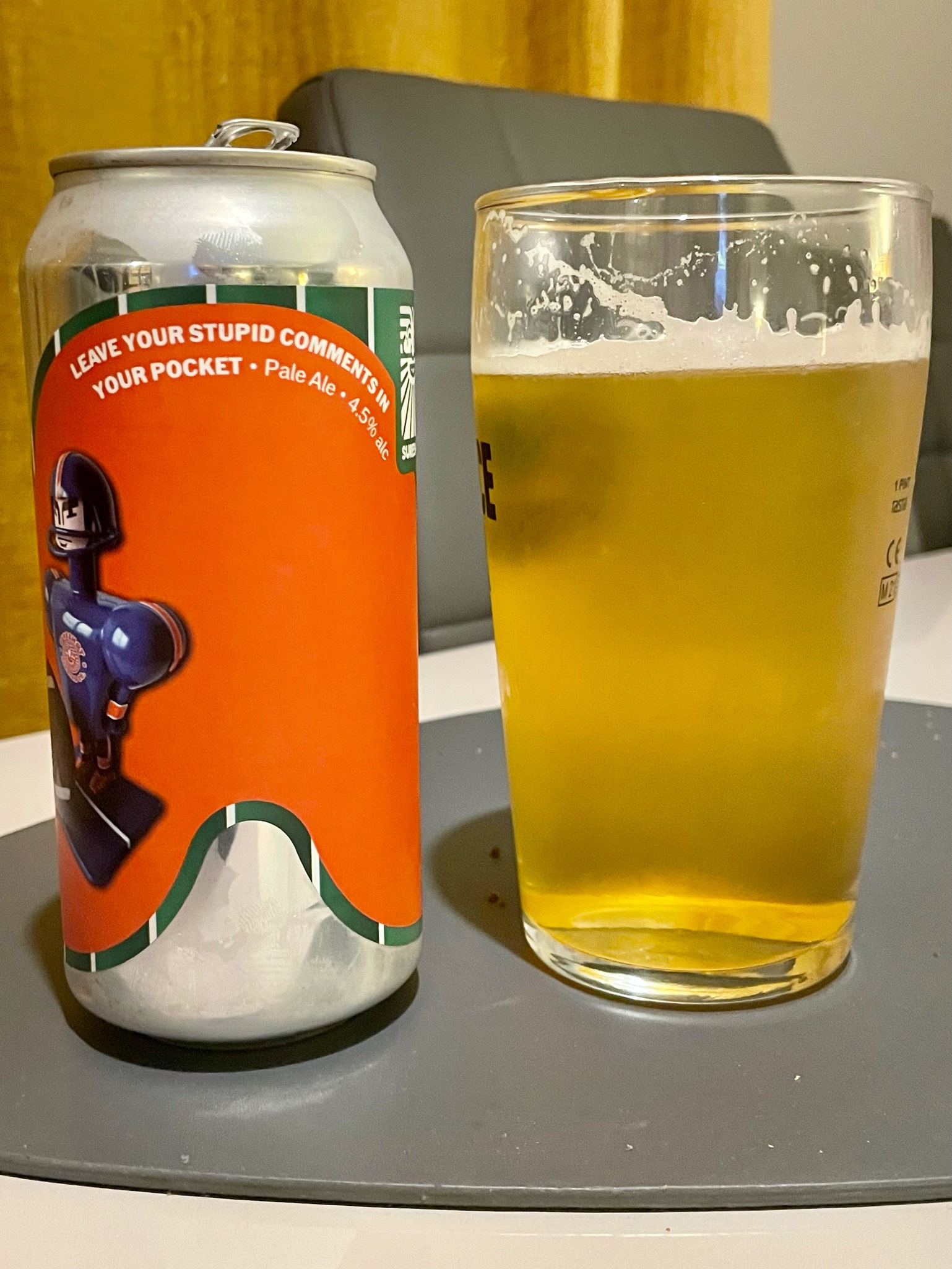 Leave Your Stupid Comments In Your Pocket, England