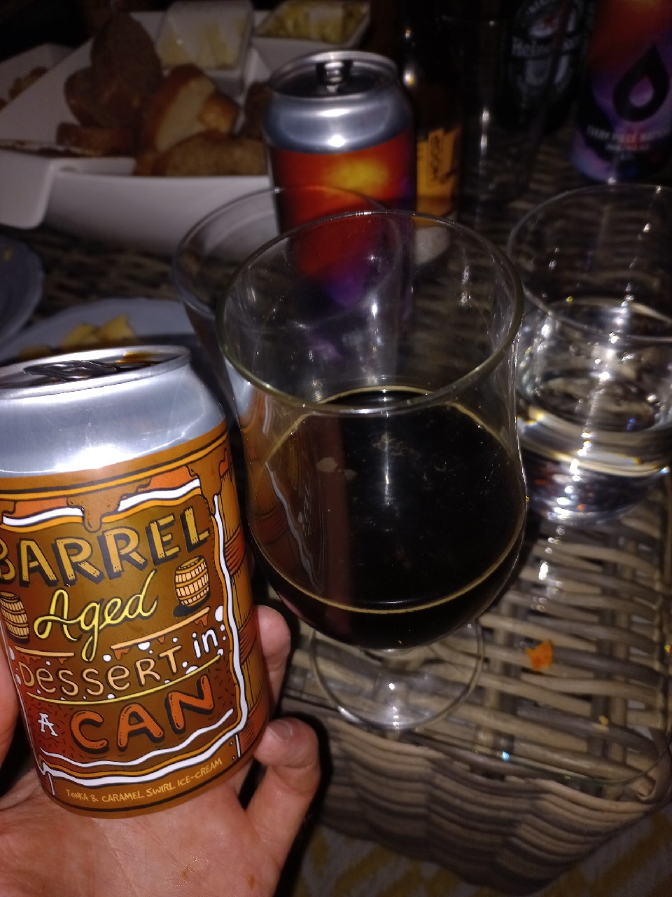 Barrel Aged Dessert In A Can - Tonka & Caramel Swirl Ice Cream, Norway