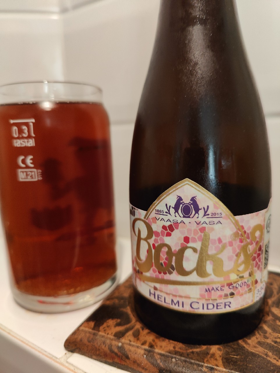 Bock's Helmi Cider, Finland