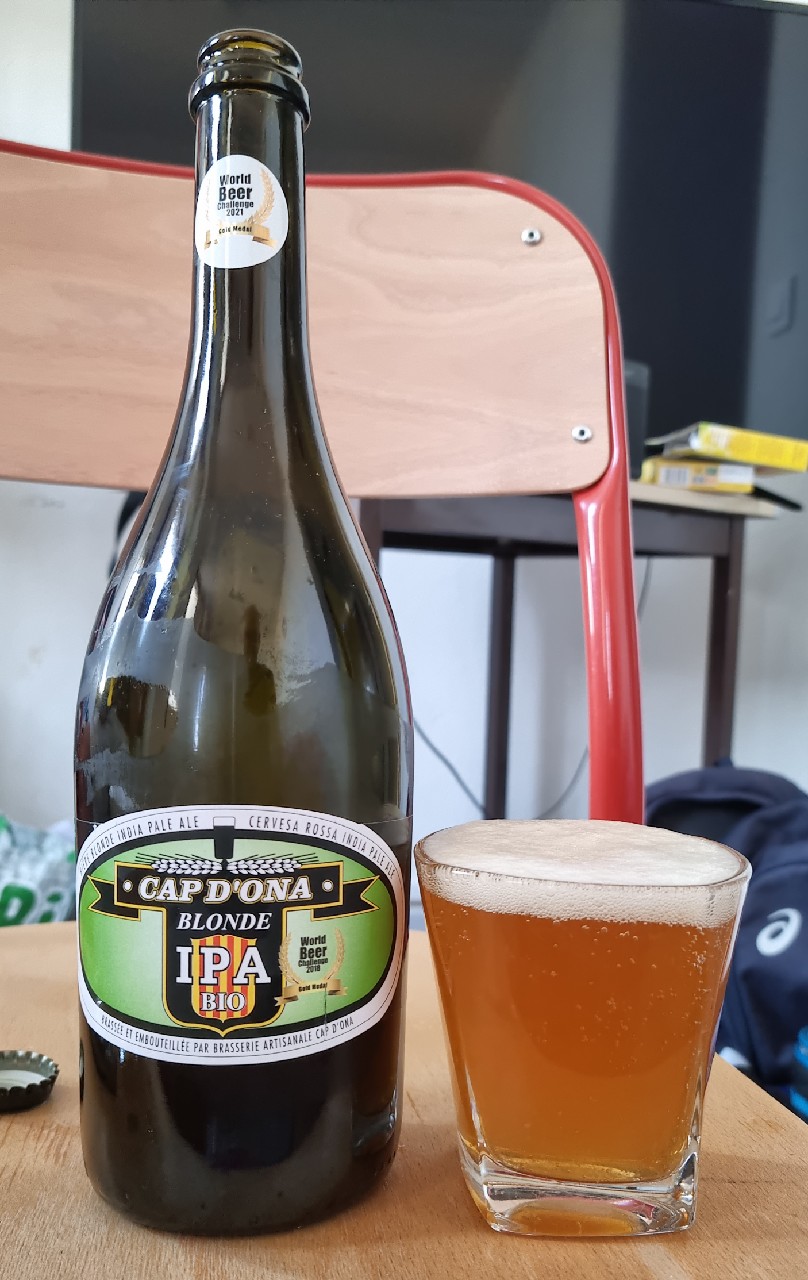 Cap d'Ona Blonde IPA Bio, France