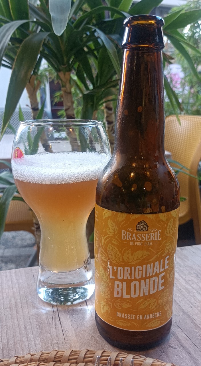 Blonde du Pont d'Arc, France