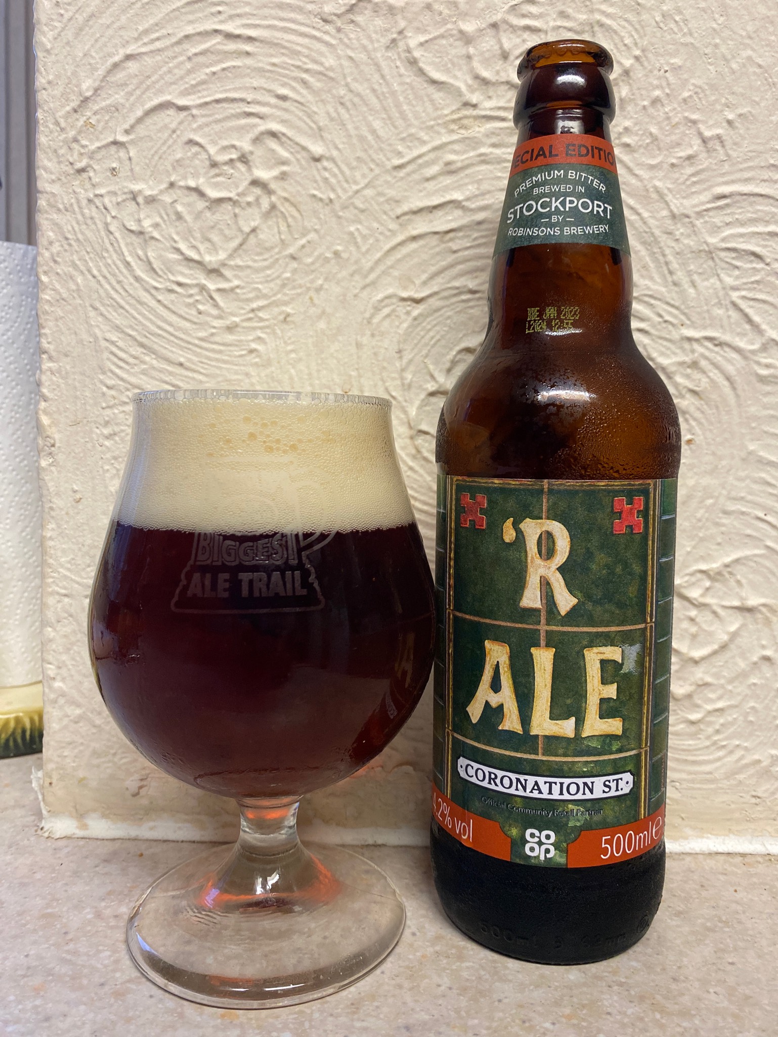 'R Ale - Coronation St., England