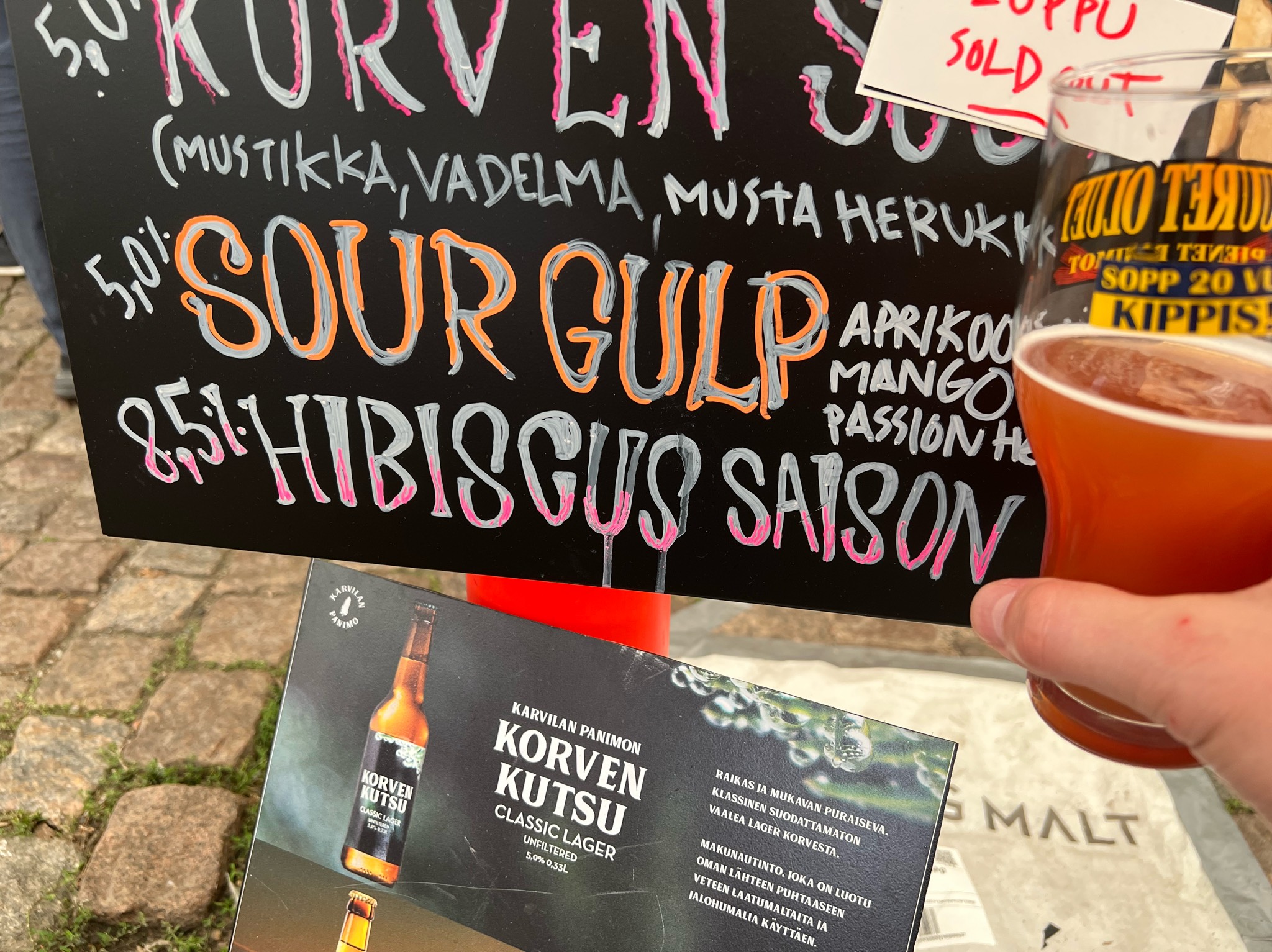 Rose Hibiscus Saison, Finland