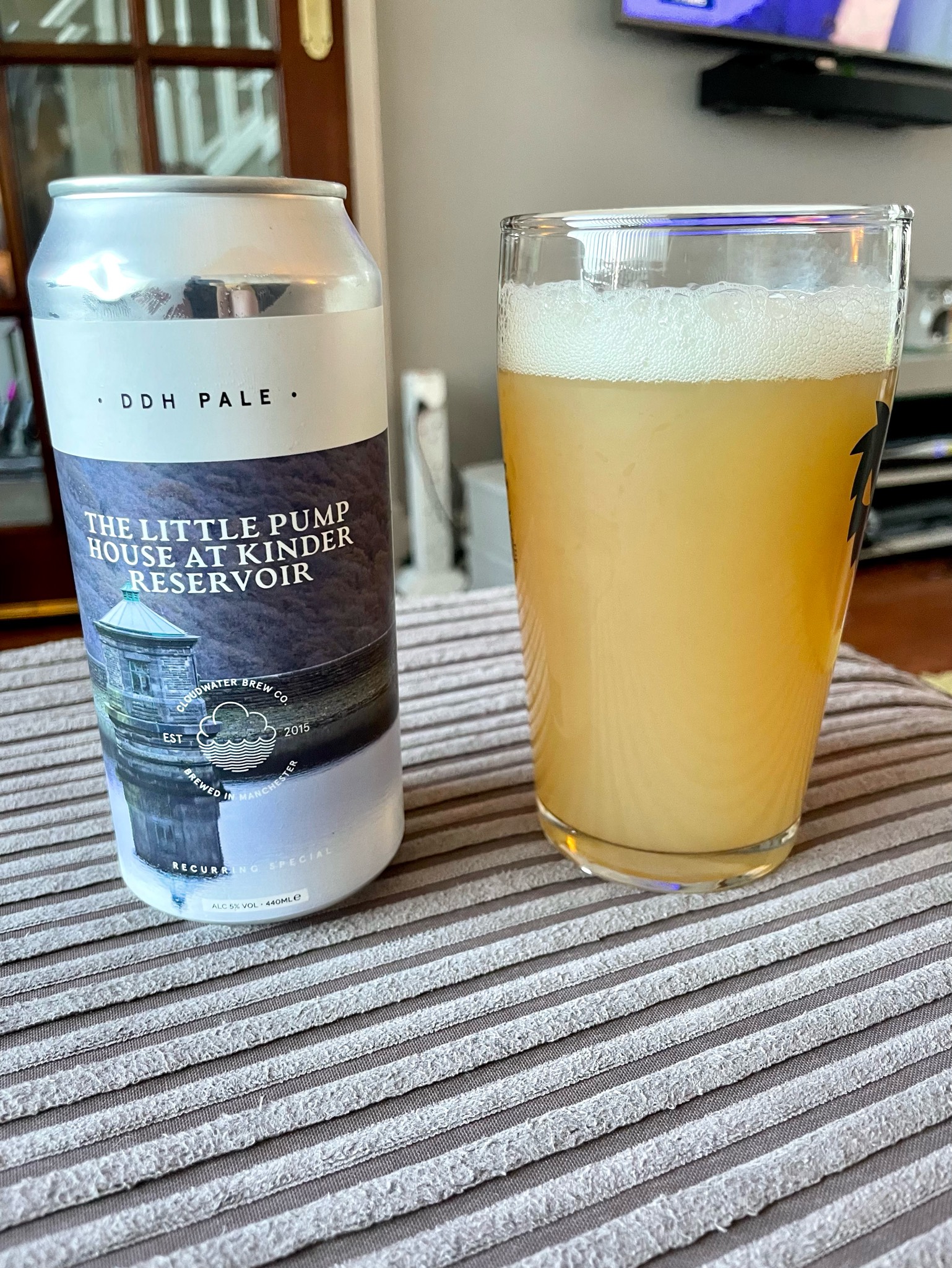 The Little Pumphouse At Kinder Reservoir, England