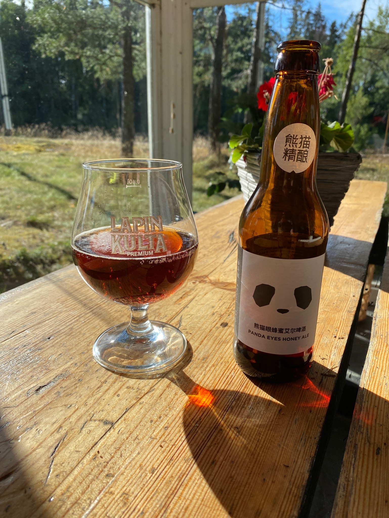 Panda Eyes Honey Ale, China