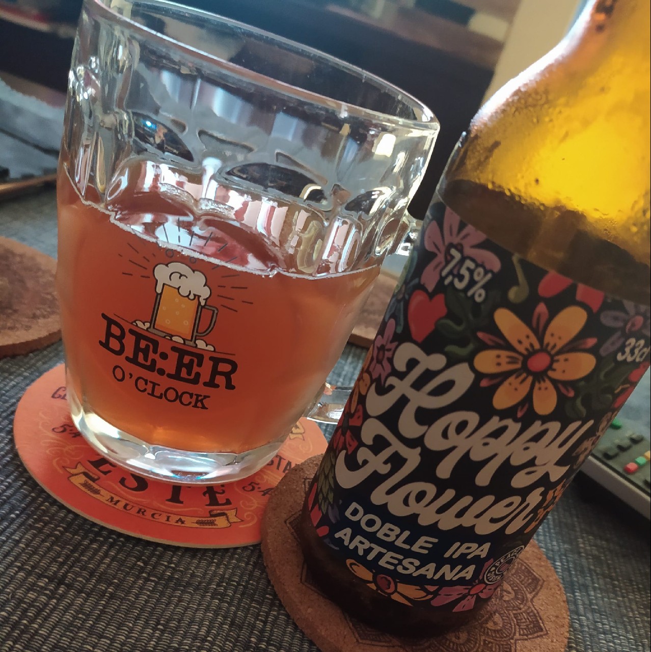 Hoppy flower, Spain