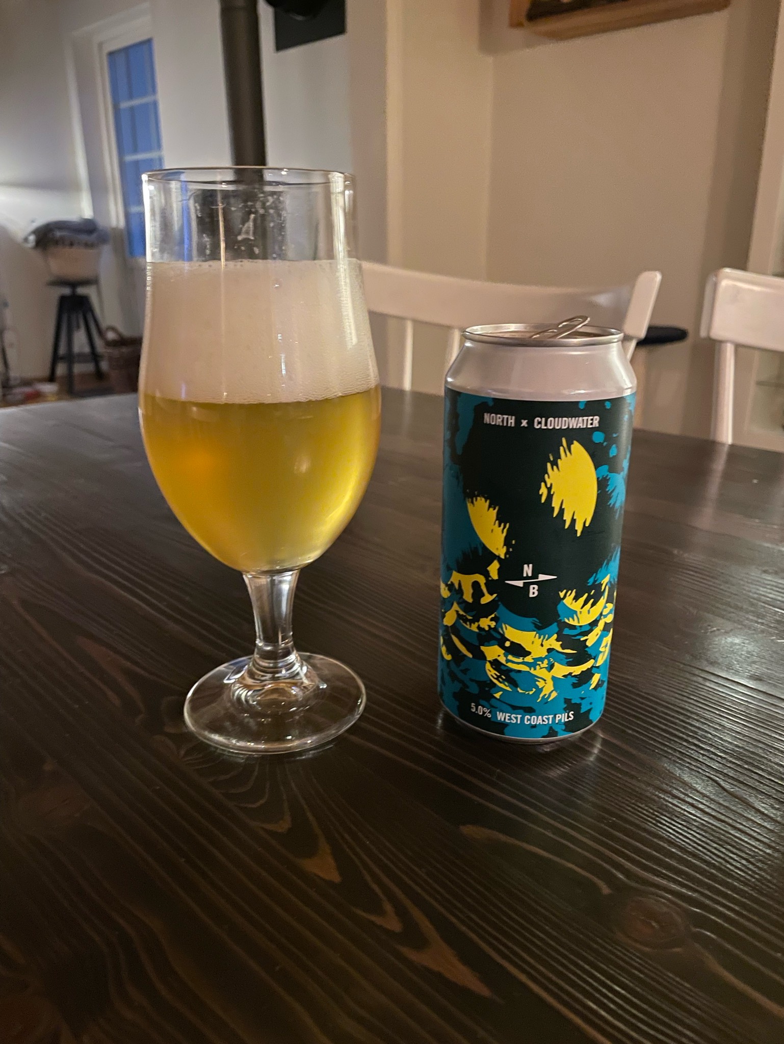 North X Cloudwater West Coast Pils, England