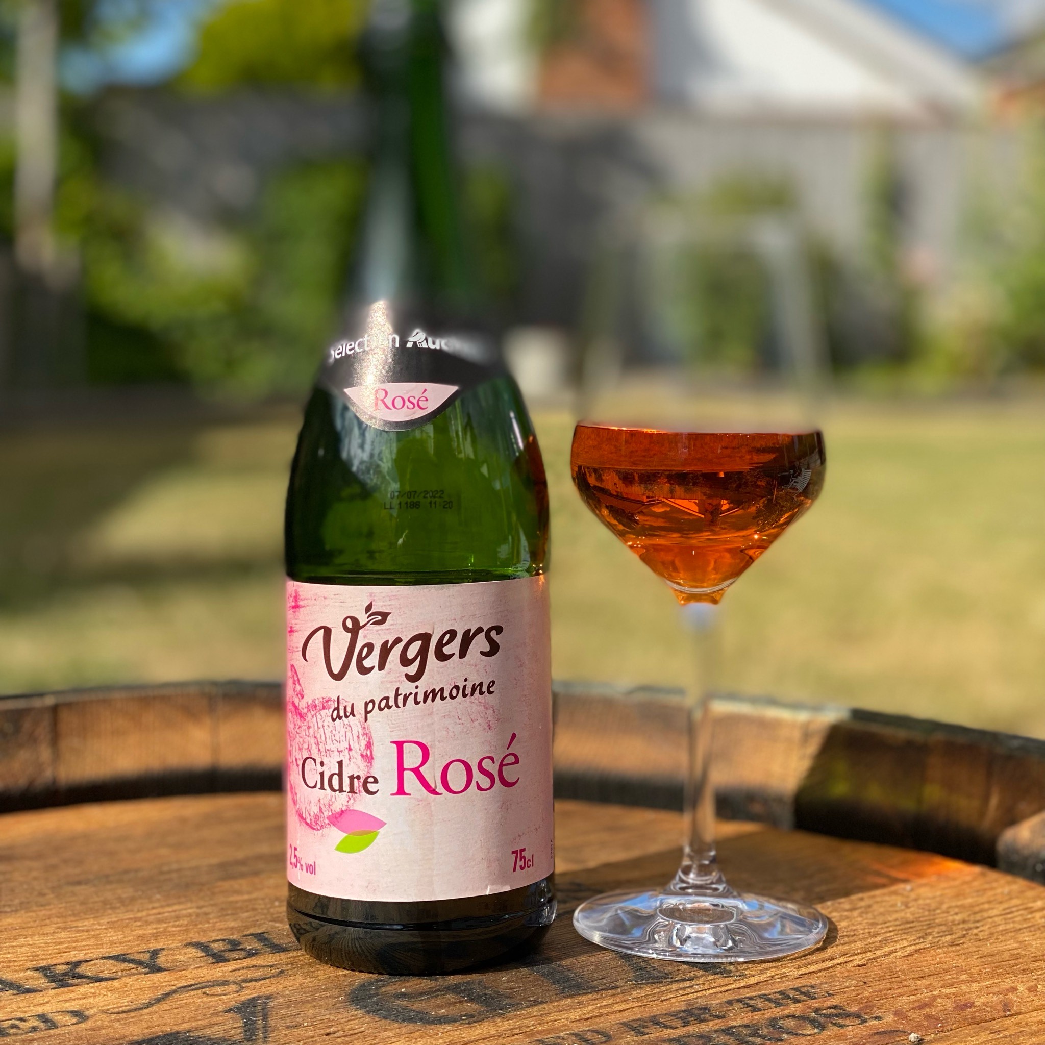 Vergers Du Patrimoine Cidre Rosé, France