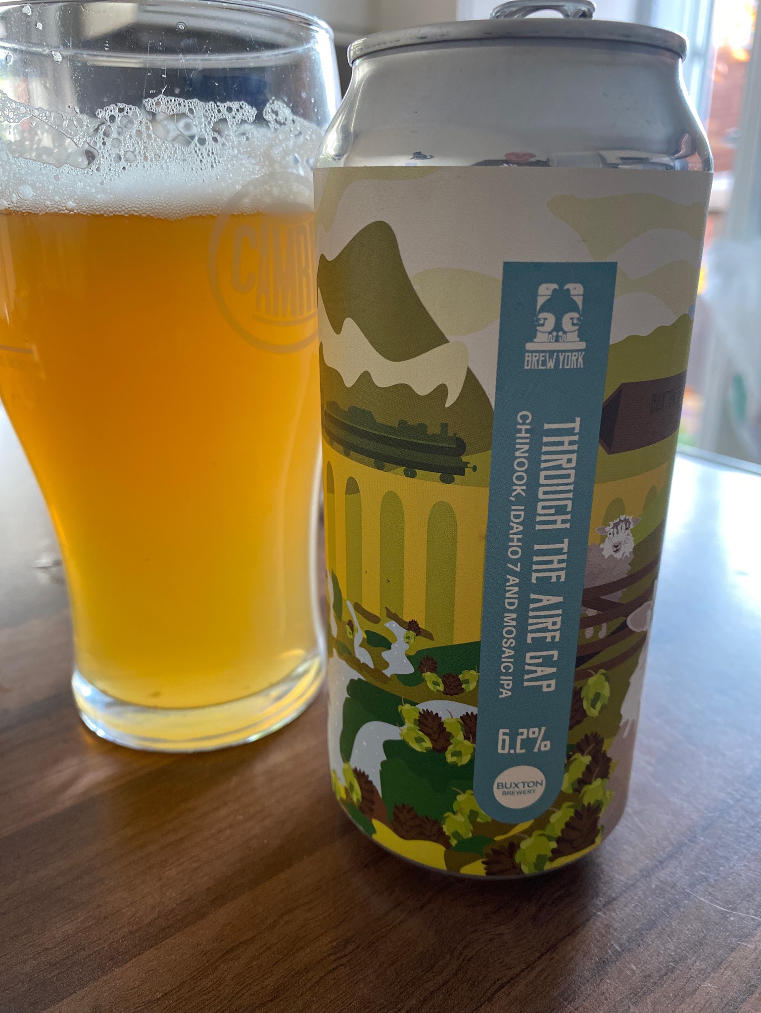 through the aire gap, England