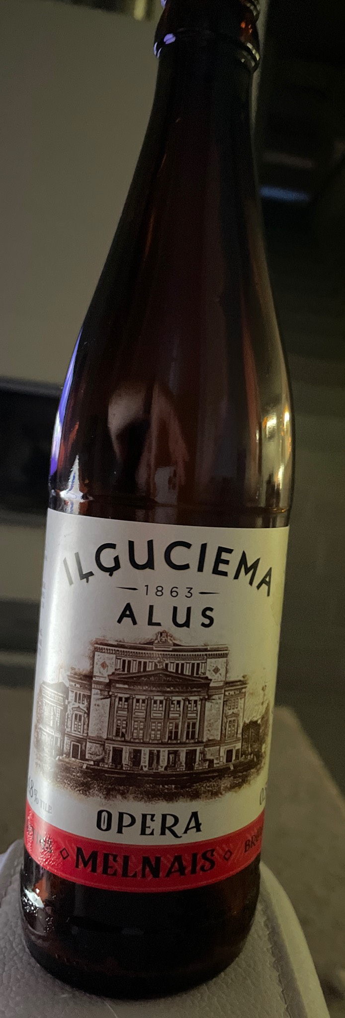 Iļģuciema Alus Opera Melnais, Latvia