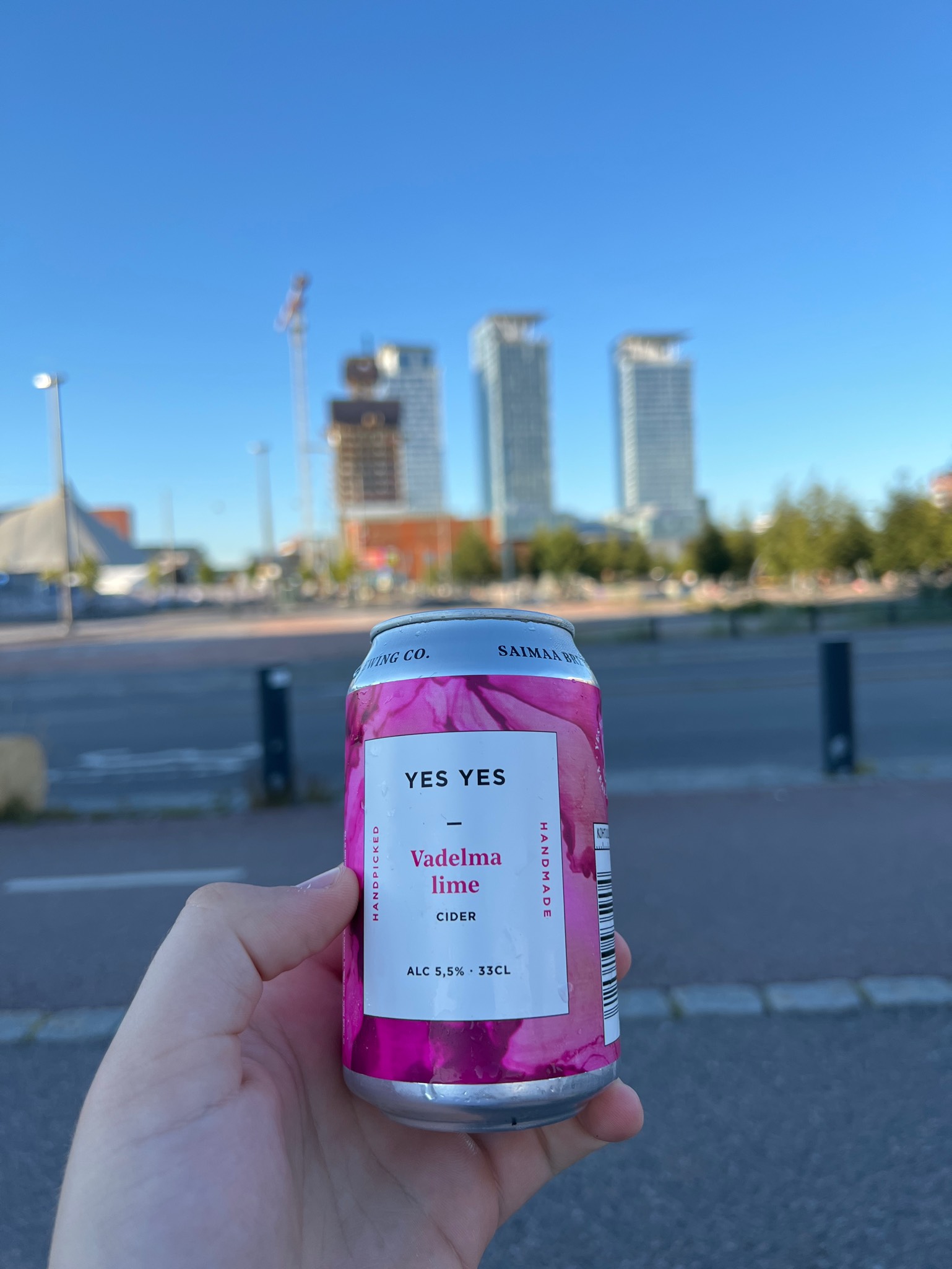 YES YES: Vadelma Lime, Finland