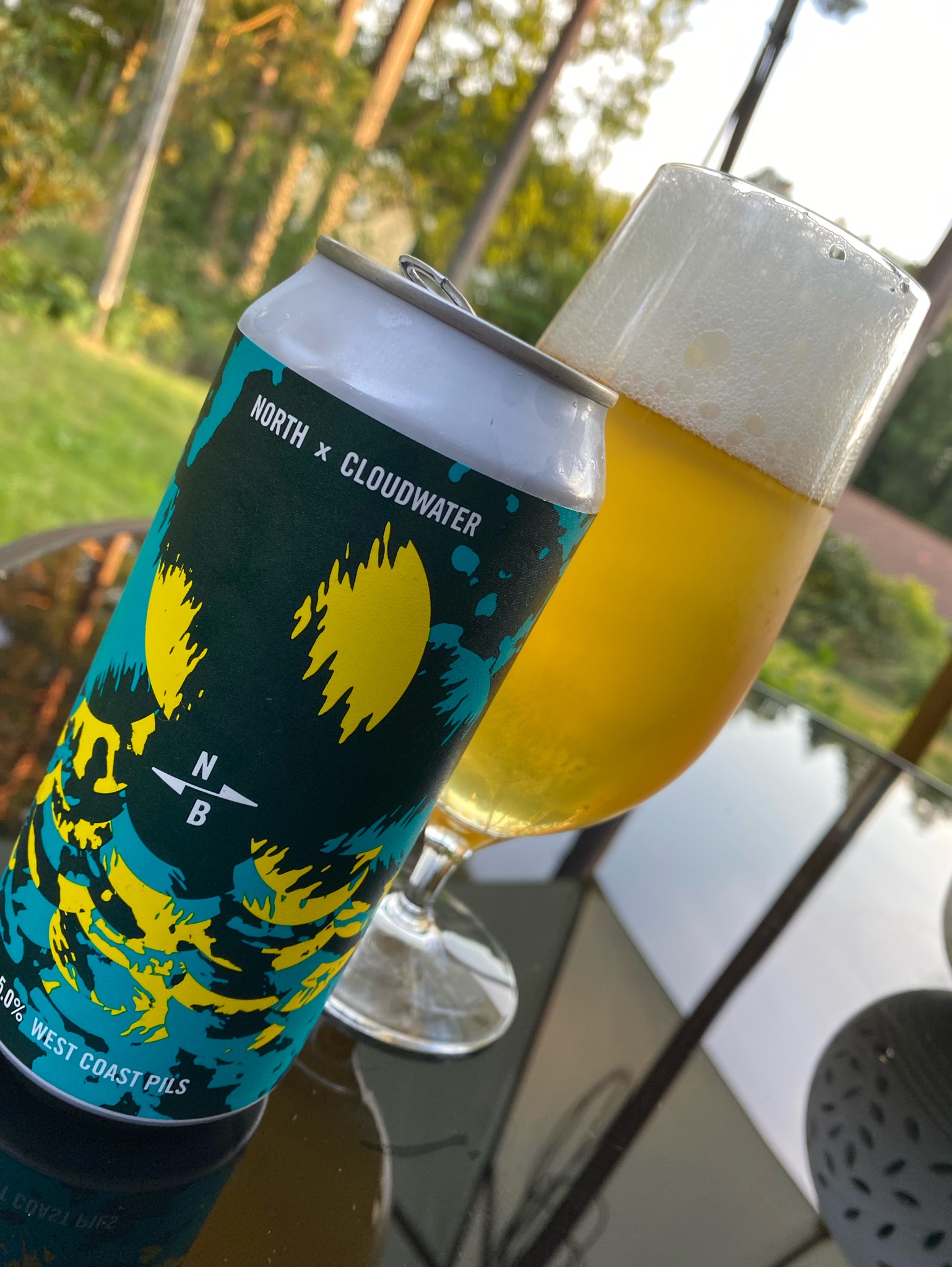 North X Cloudwater West Coast Pils, England