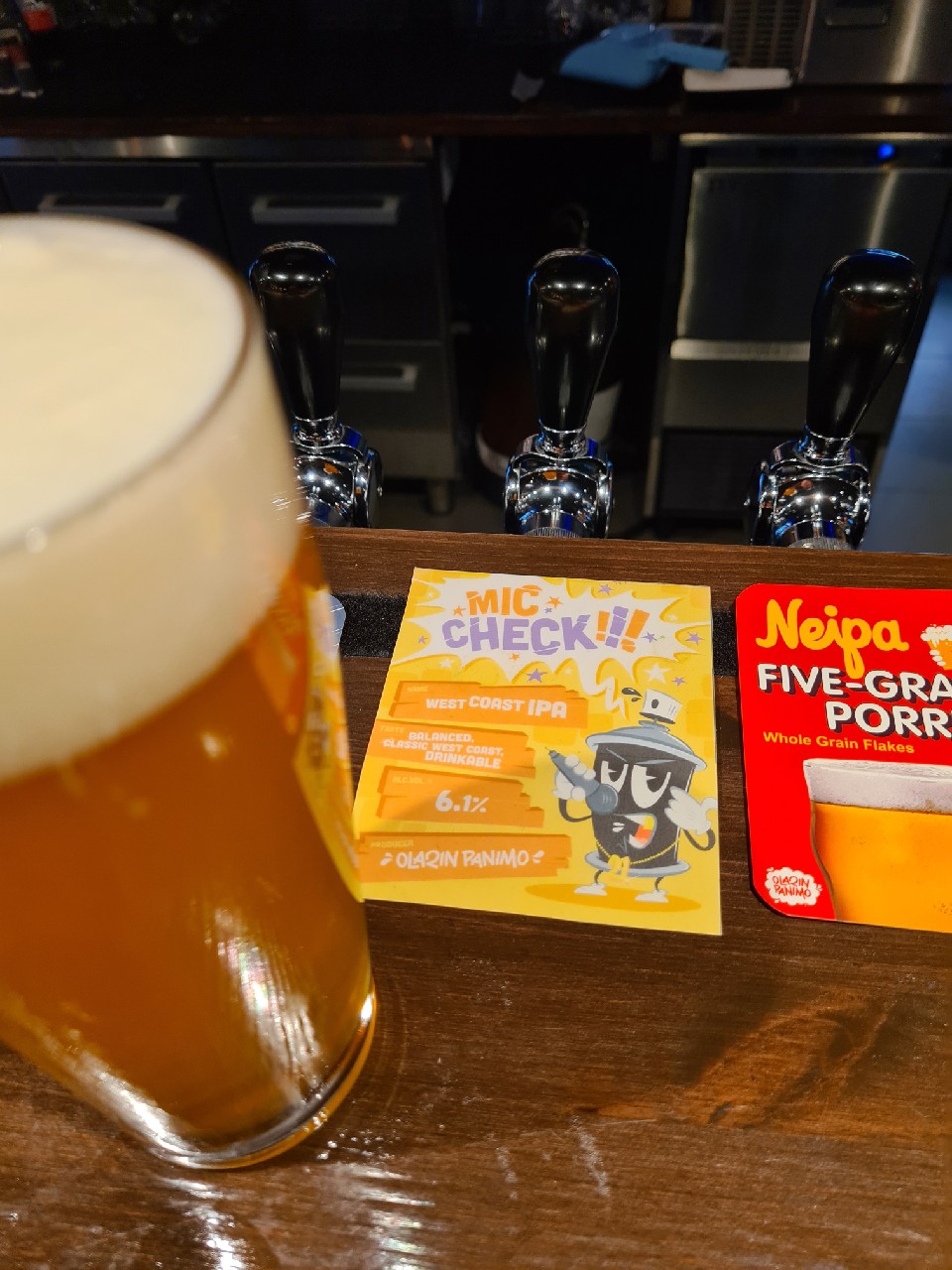 Mic Check!!! West Coast IPA, Finland