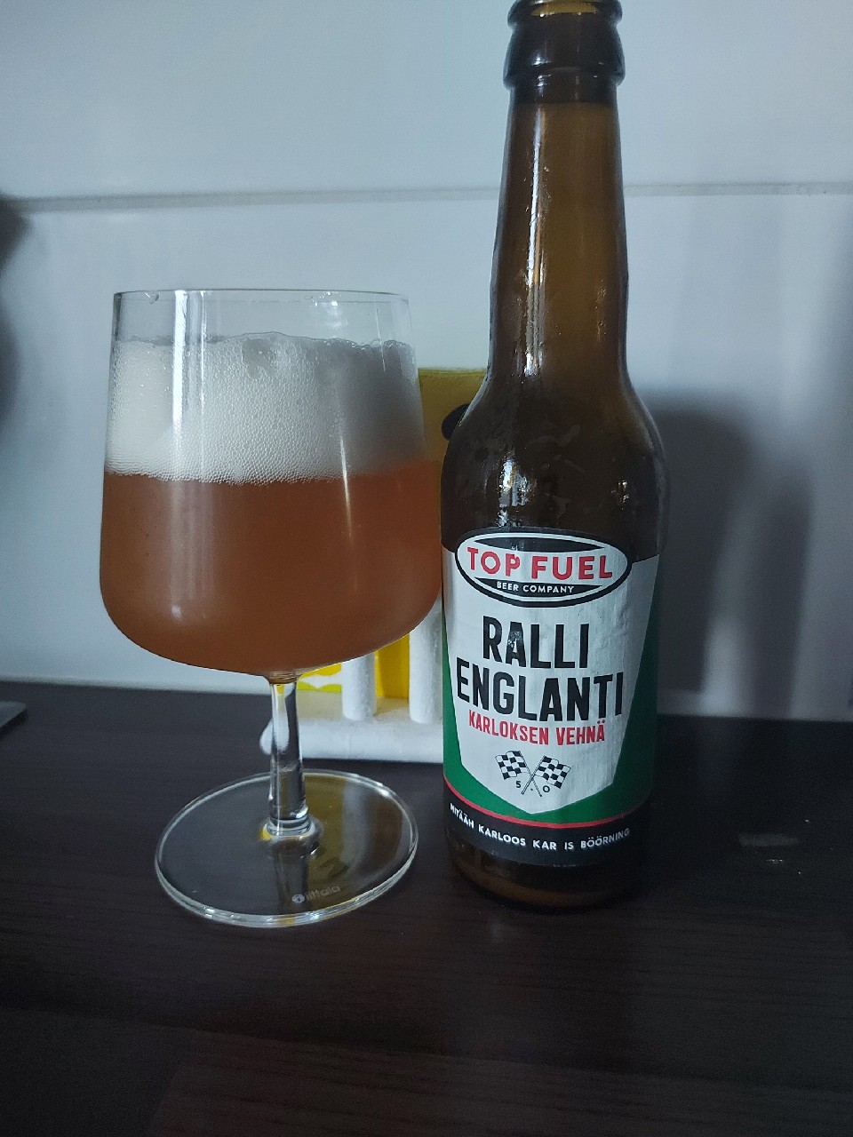 Ralli Englanti: Karloksen Vehnä, Finland