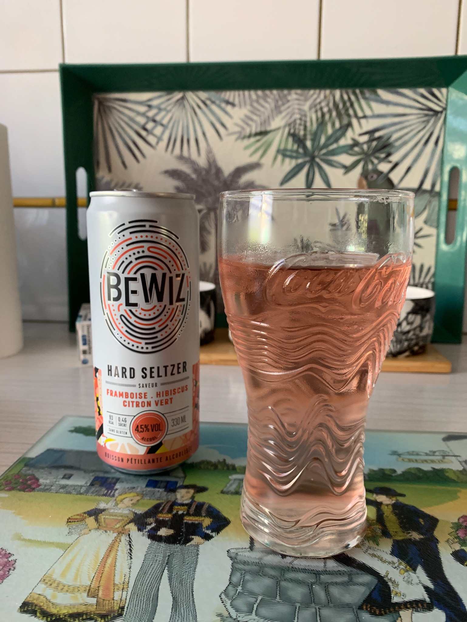 Bewiz Framboise Hibiscus Citron vert, France