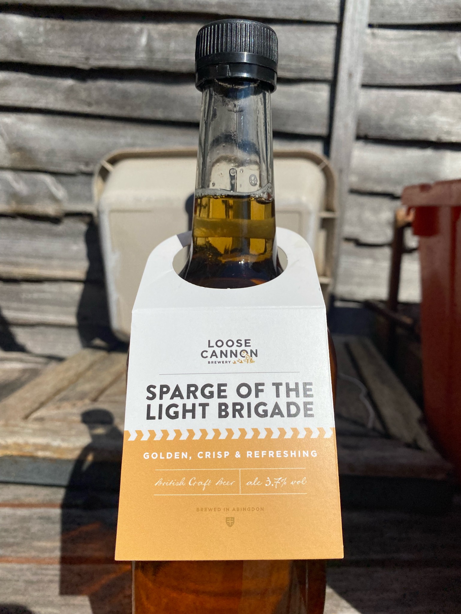 Sparge of the Light Brigade, England