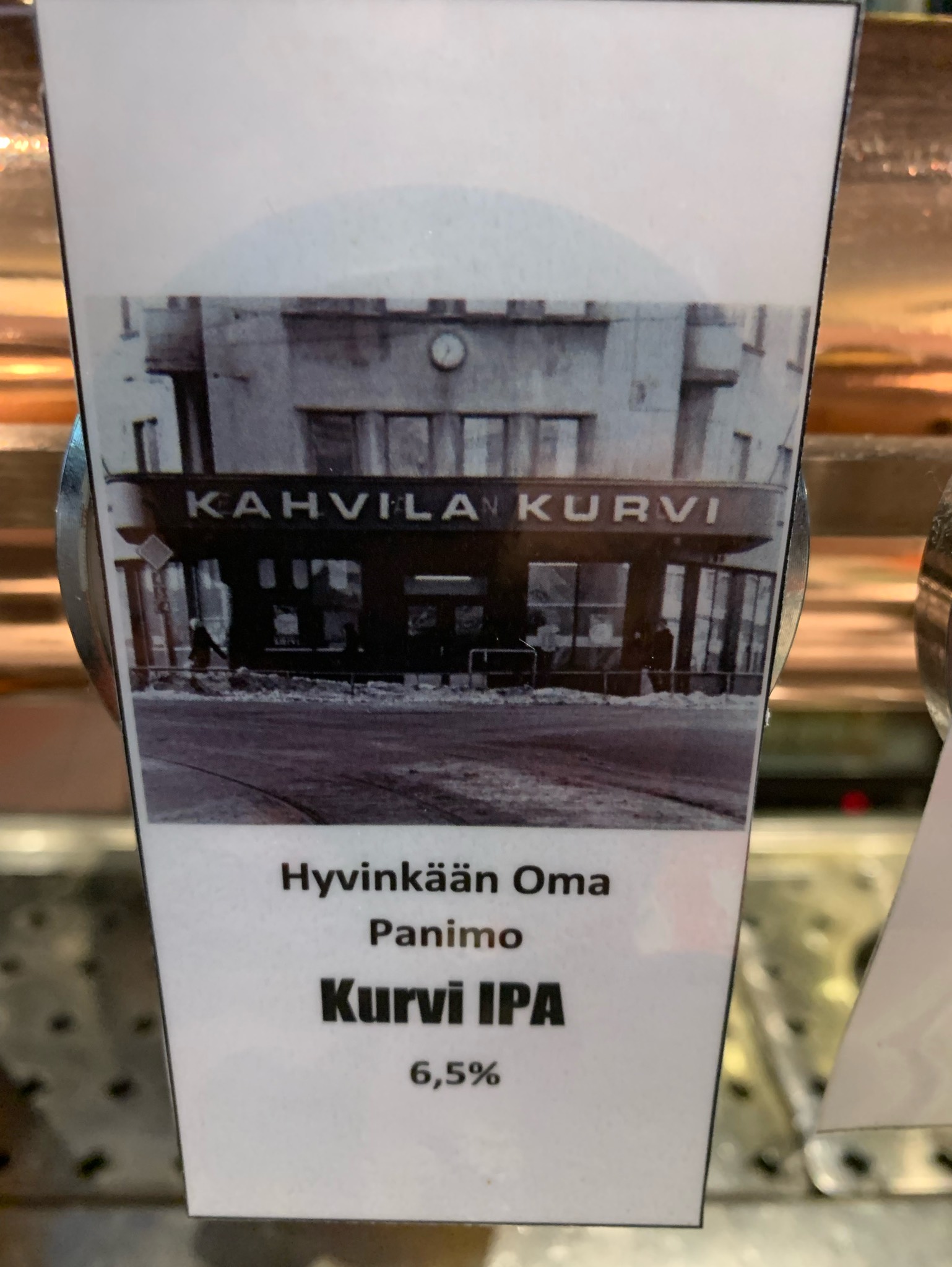 Kurvi IPA, Finland