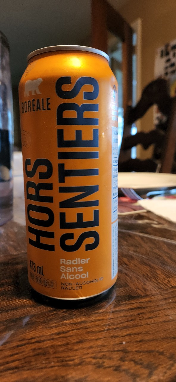 boreal radler sans alcool, Canada
