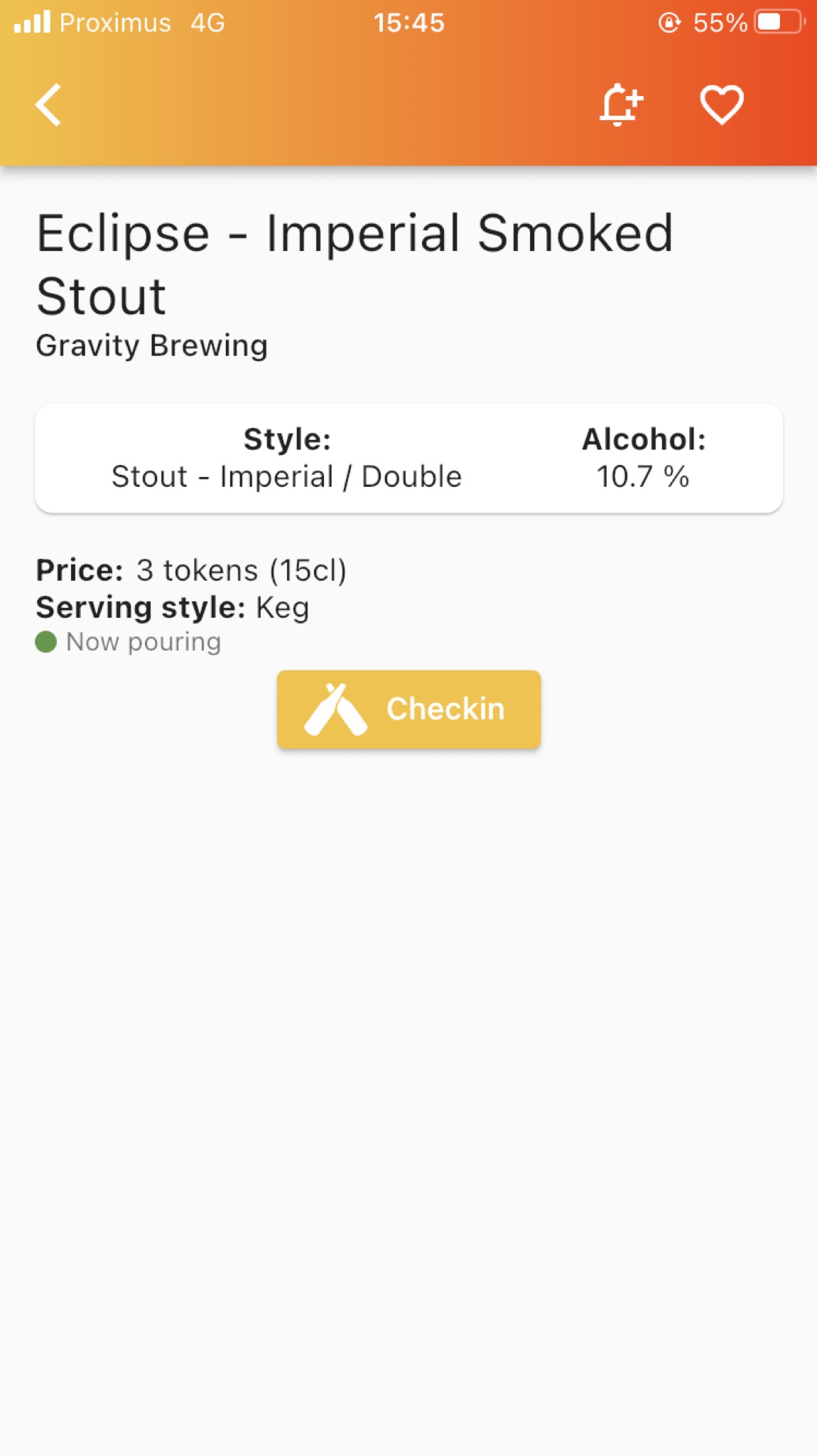 Eclipse - Imperial smoked stout, Hungary
