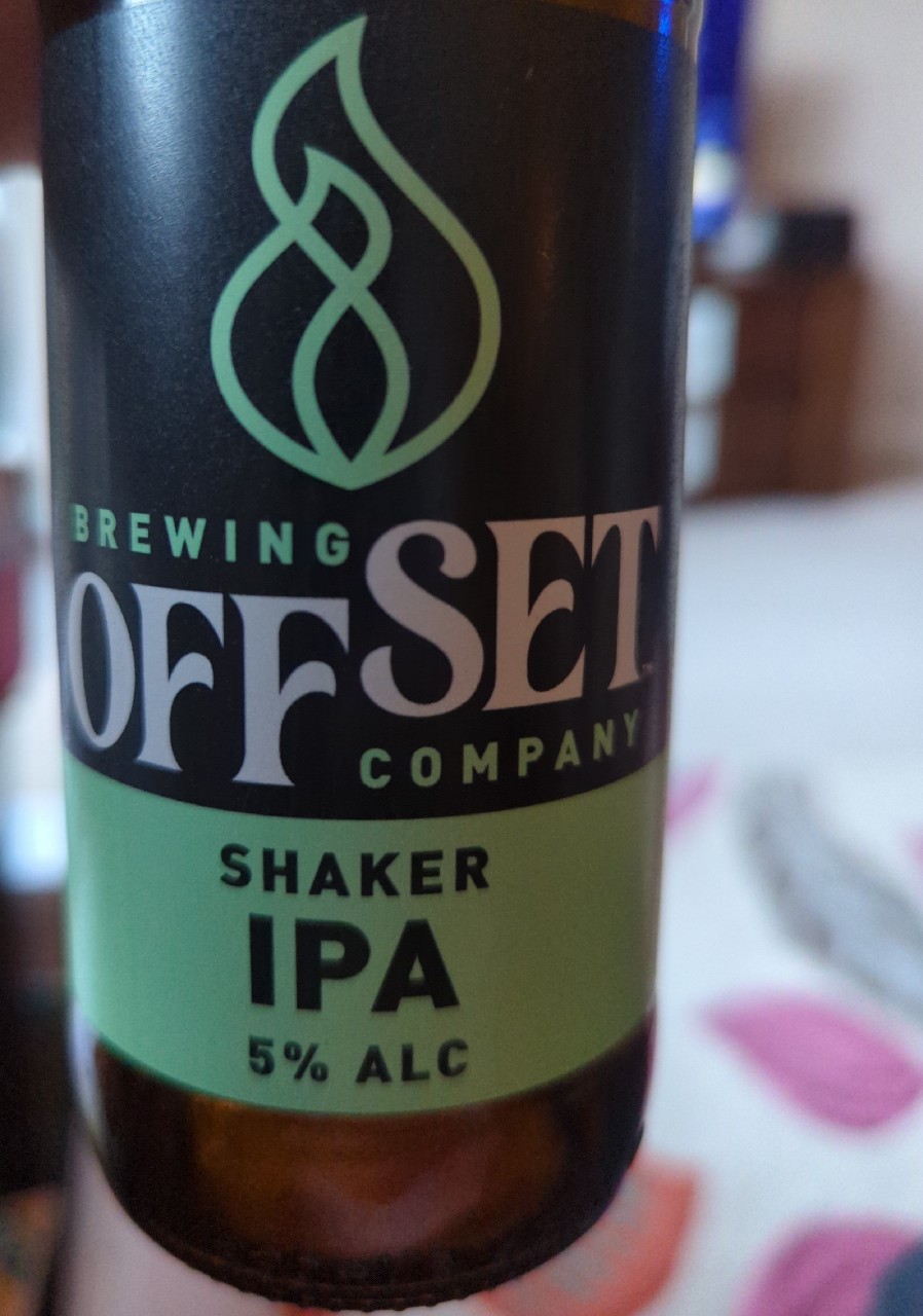 Shaker IPA, Offset Brewing Company