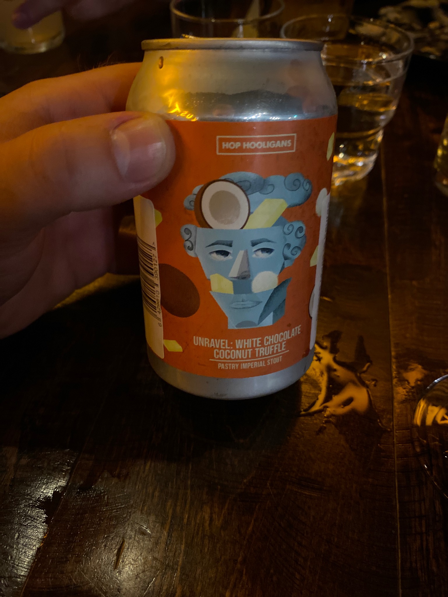 Unravel: White Chocolate Coconut Truffle, Romania