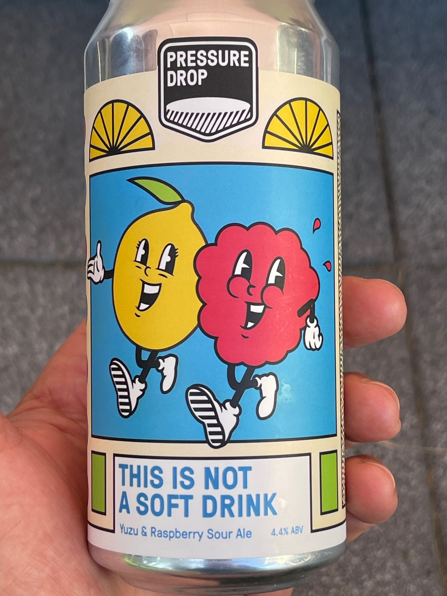 pressure drop this is not a soft drink, England