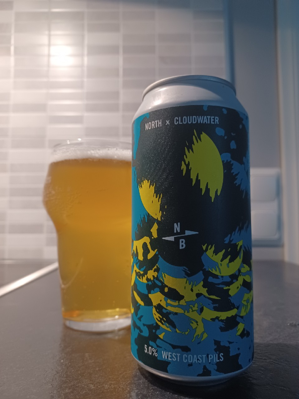 North X Cloudwater West Coast Pils, England