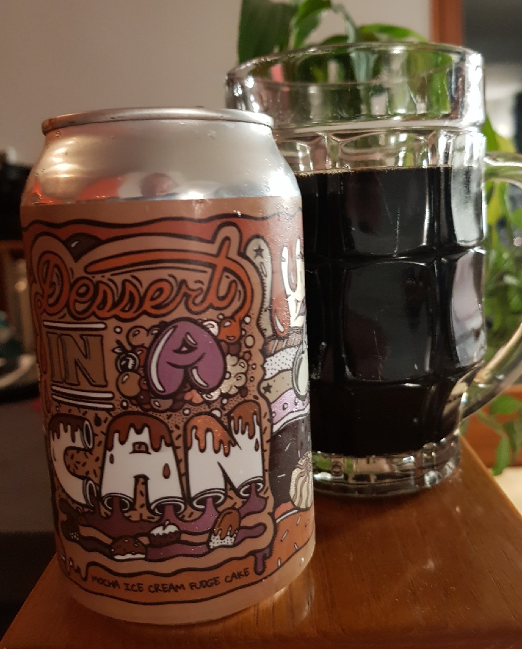 Dessert In A Can - Mocha Ice Cream Fudge Cake, Norway