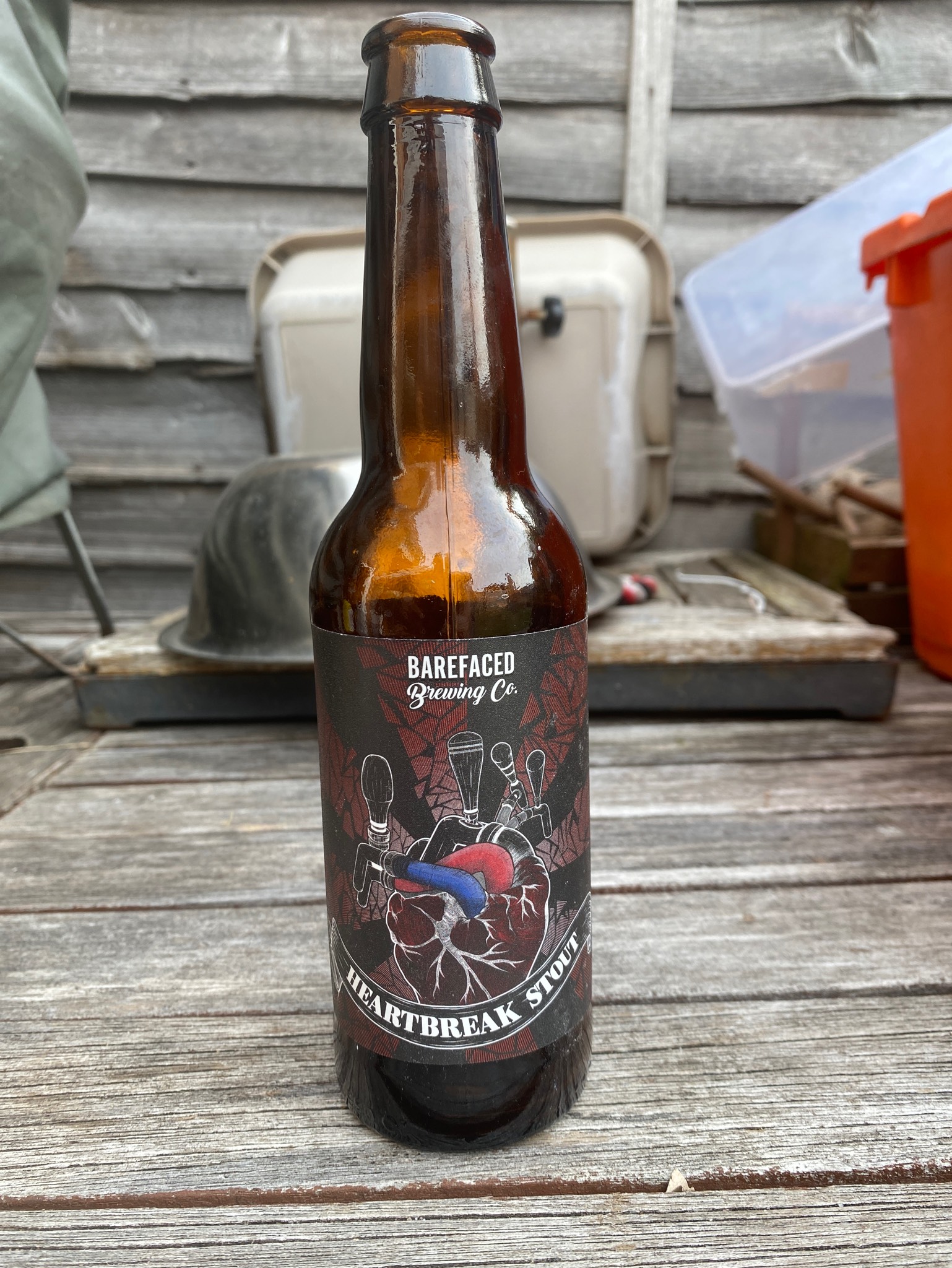 Heartbreak Stout, Barefaced Brewing