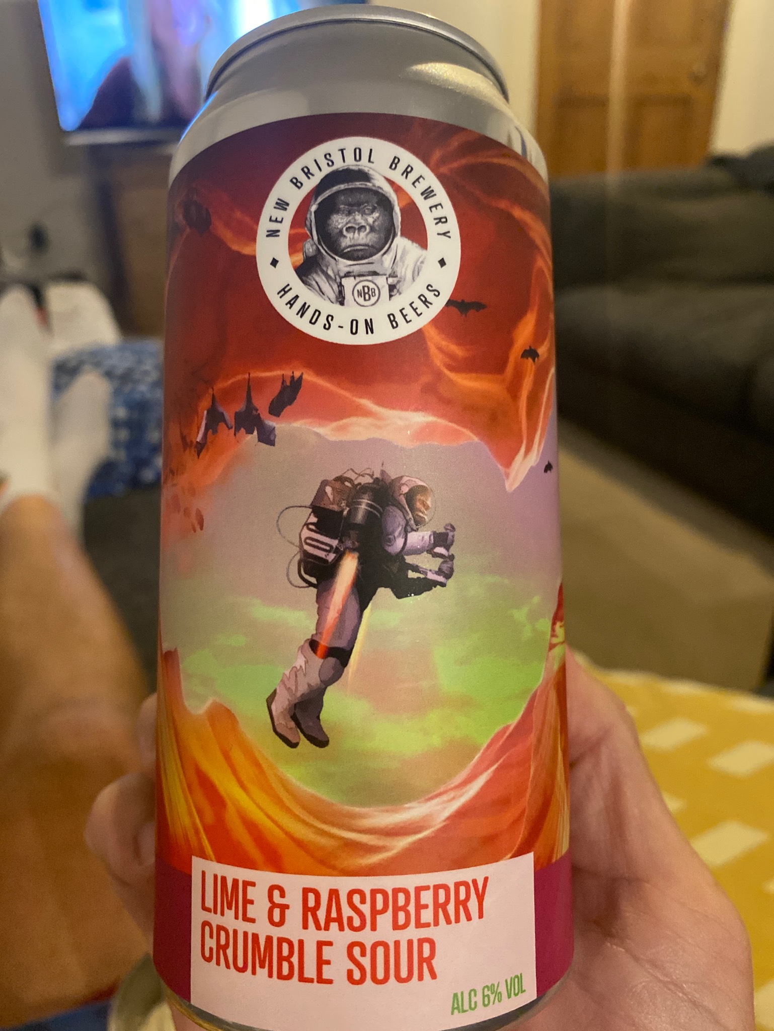 Lime & Raspberry Crumble, England