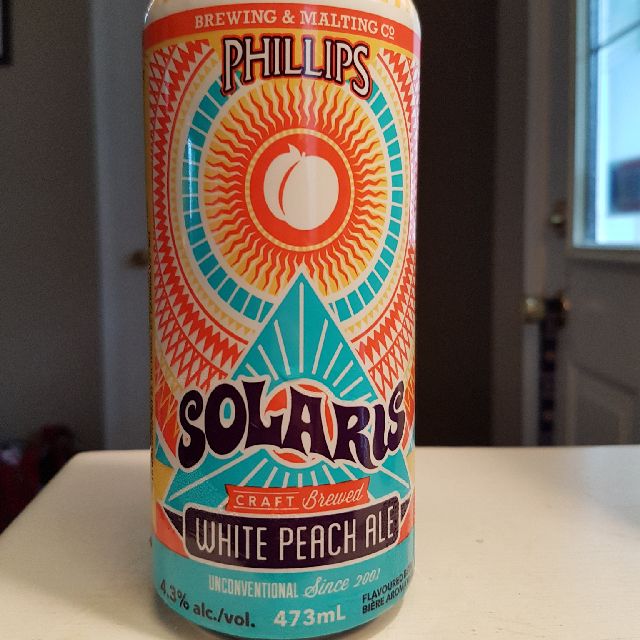 Solaris White Peach Ale, Canada