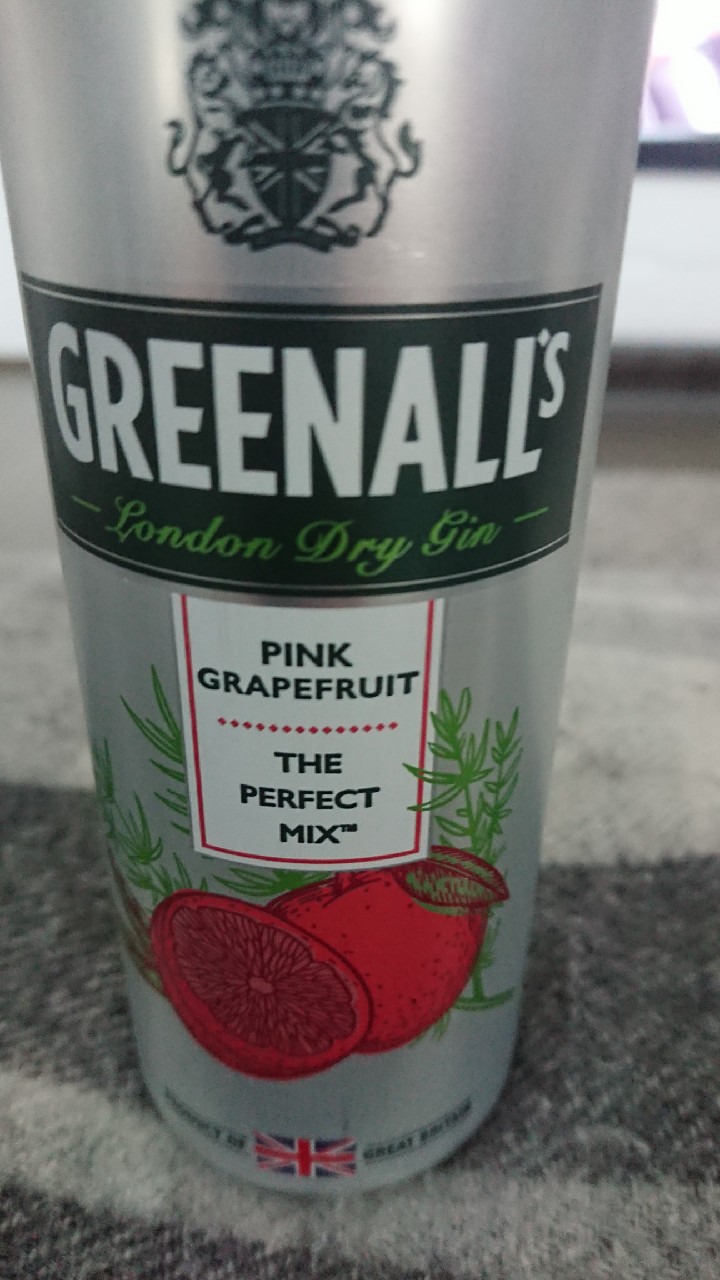 Greenall's Pink Grapefruit, England