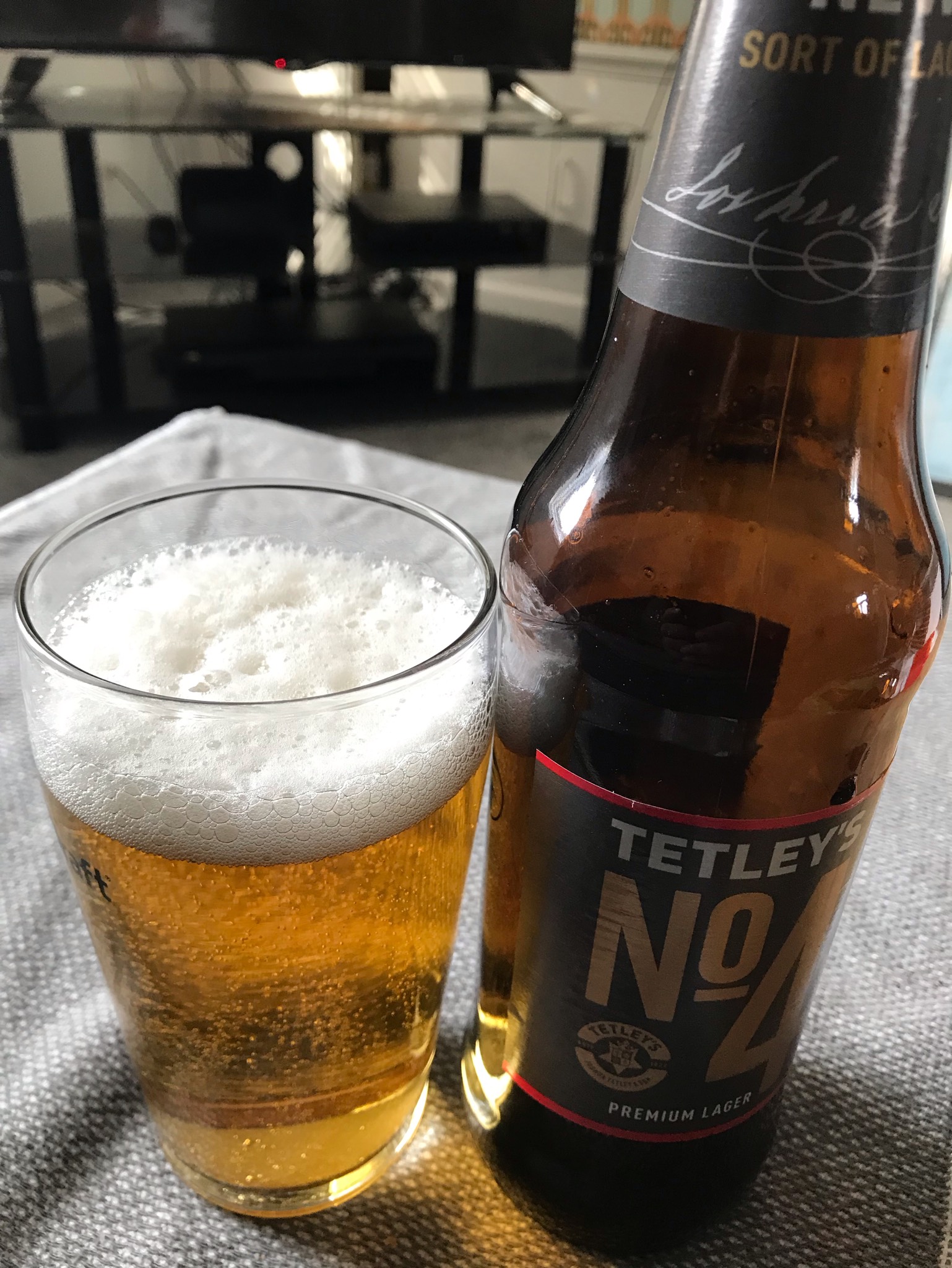 Tetleys No.4 Premium Lager, England