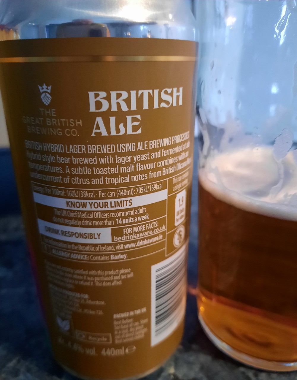 The Great British Brewing Co. British Ale, England