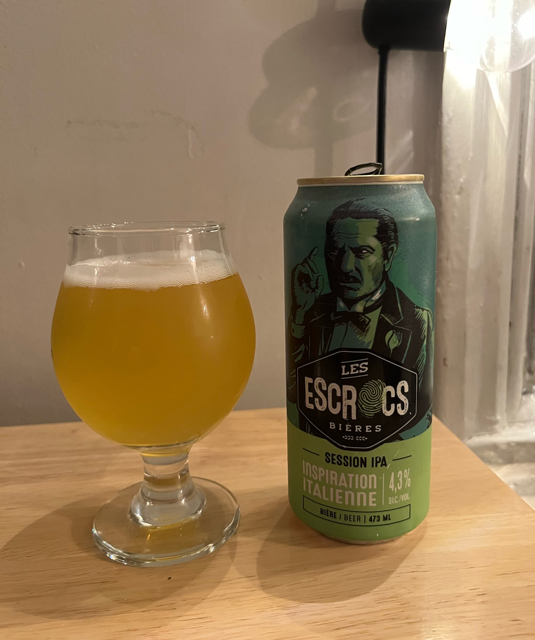 Les Escrocs Session IPA Inspiration Italienne, Canada
