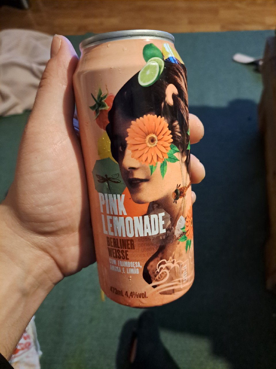 Pink Lemonade Berliner Weisse com framboesa, amora e limão, Brazil