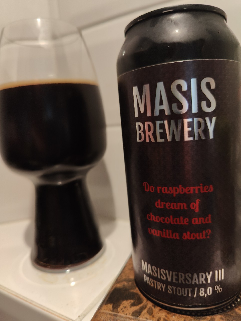 Masisversary III: Do Raspberries Dream of Chocolate and Vanilla Stout?, Finland