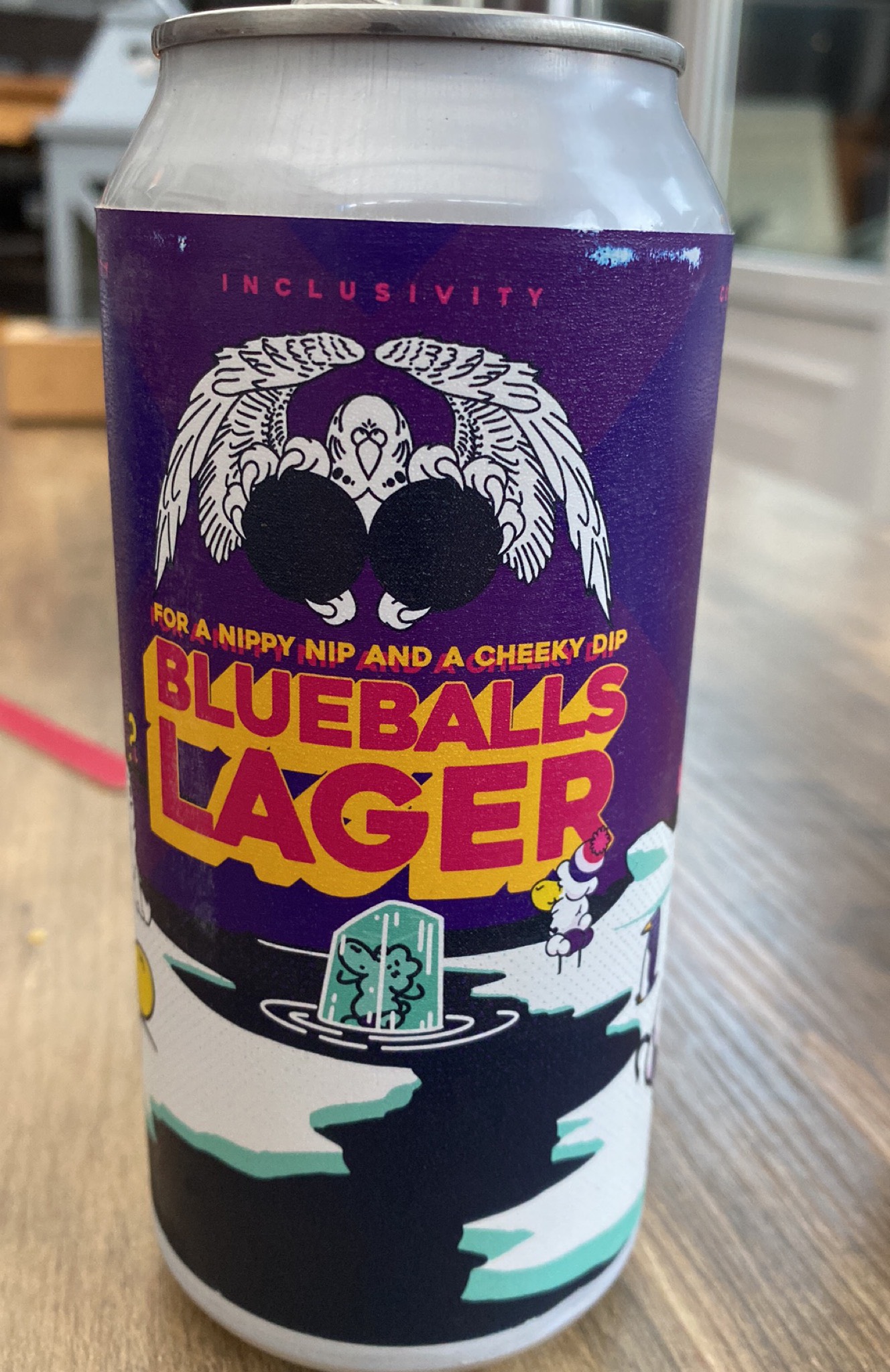 Blueballs Lager, England