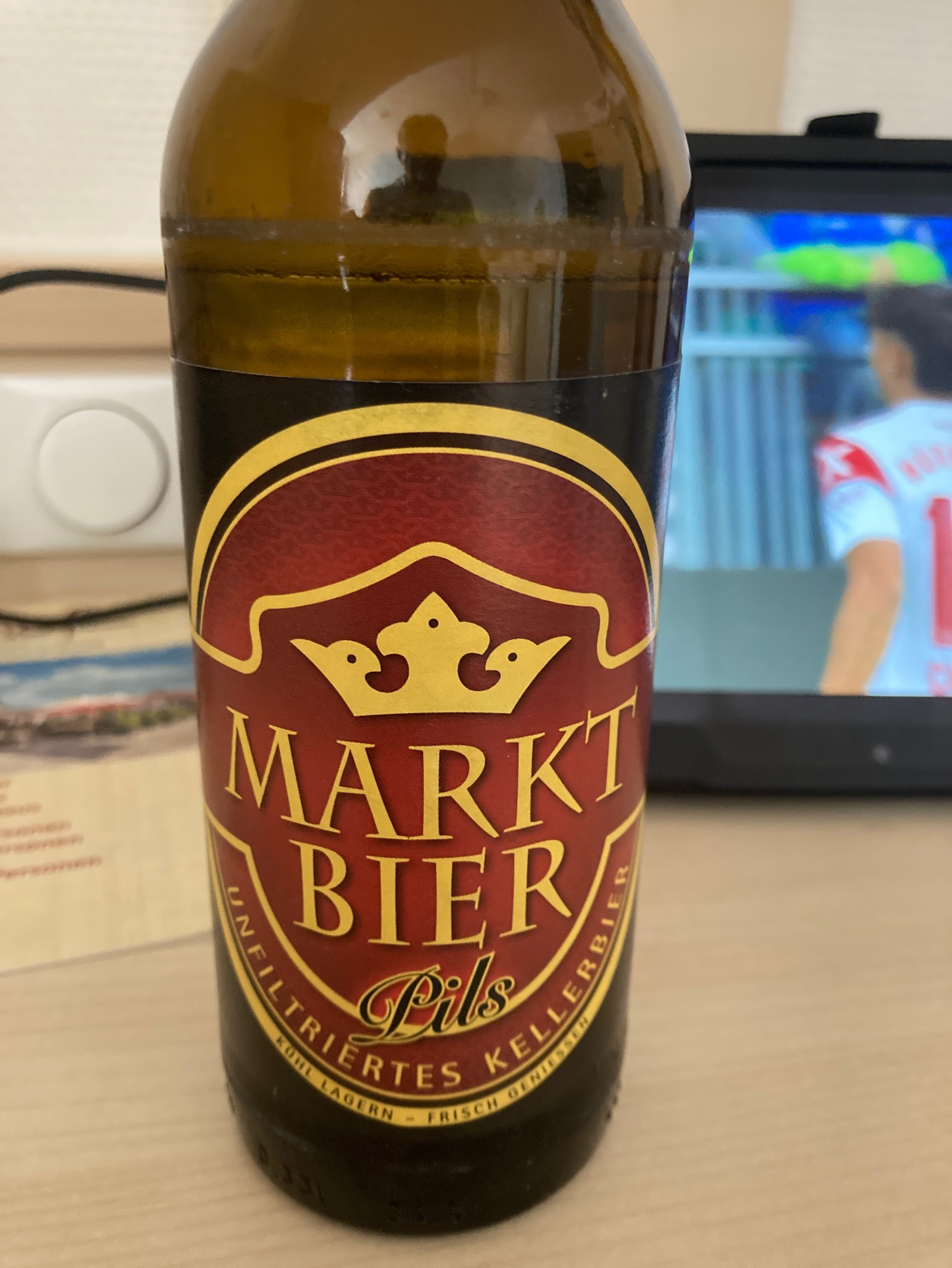 Marktbier Unfiltriertes Kellerbier, Hieber's Hausbrauerei Marktbier