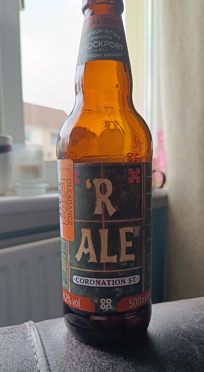 'R Ale - Coronation St., England