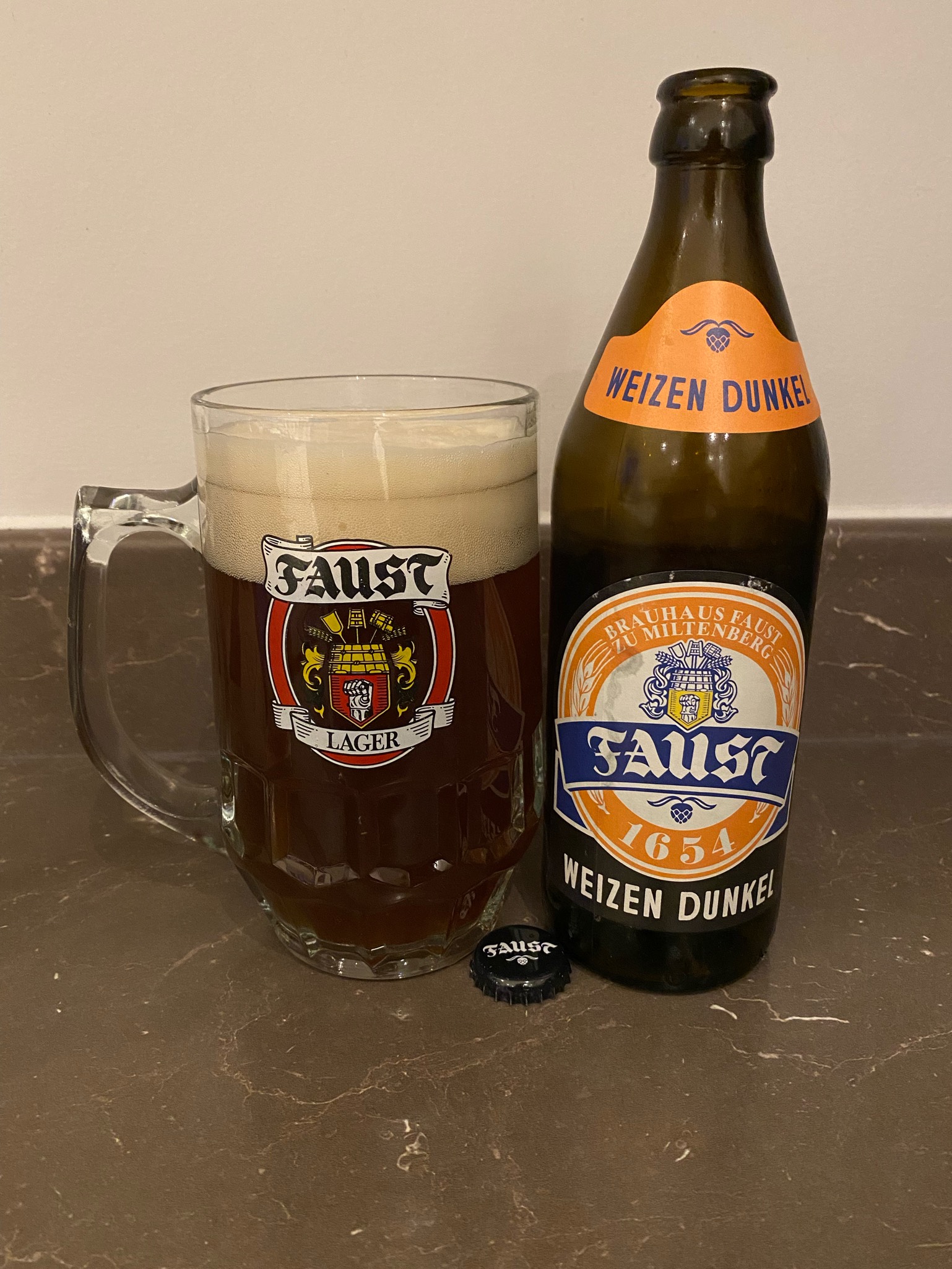 Faust Weizen Dunkel, Germany
