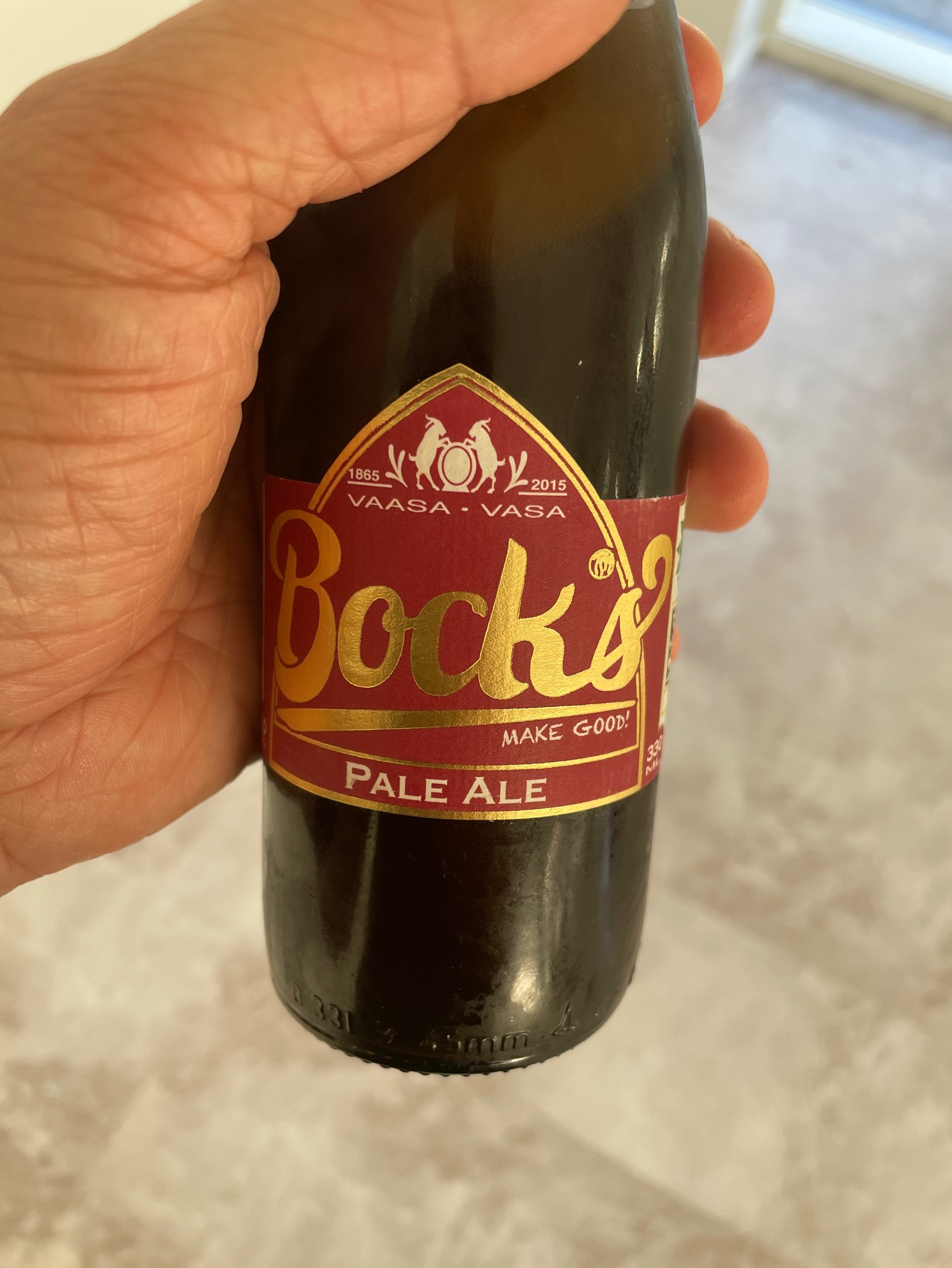 Bock's Pale Ale 5,0 %, Finland