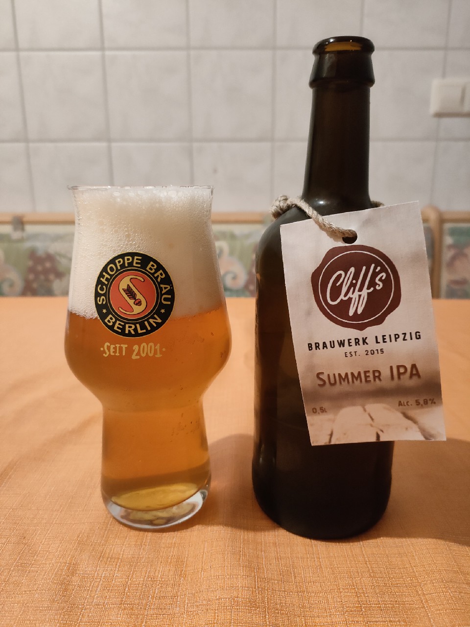 Cliff's Summer IPA, Germany