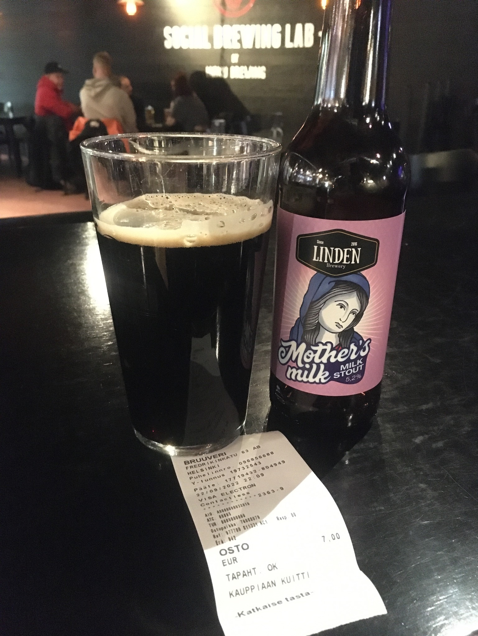 Mother's Milk, Finland