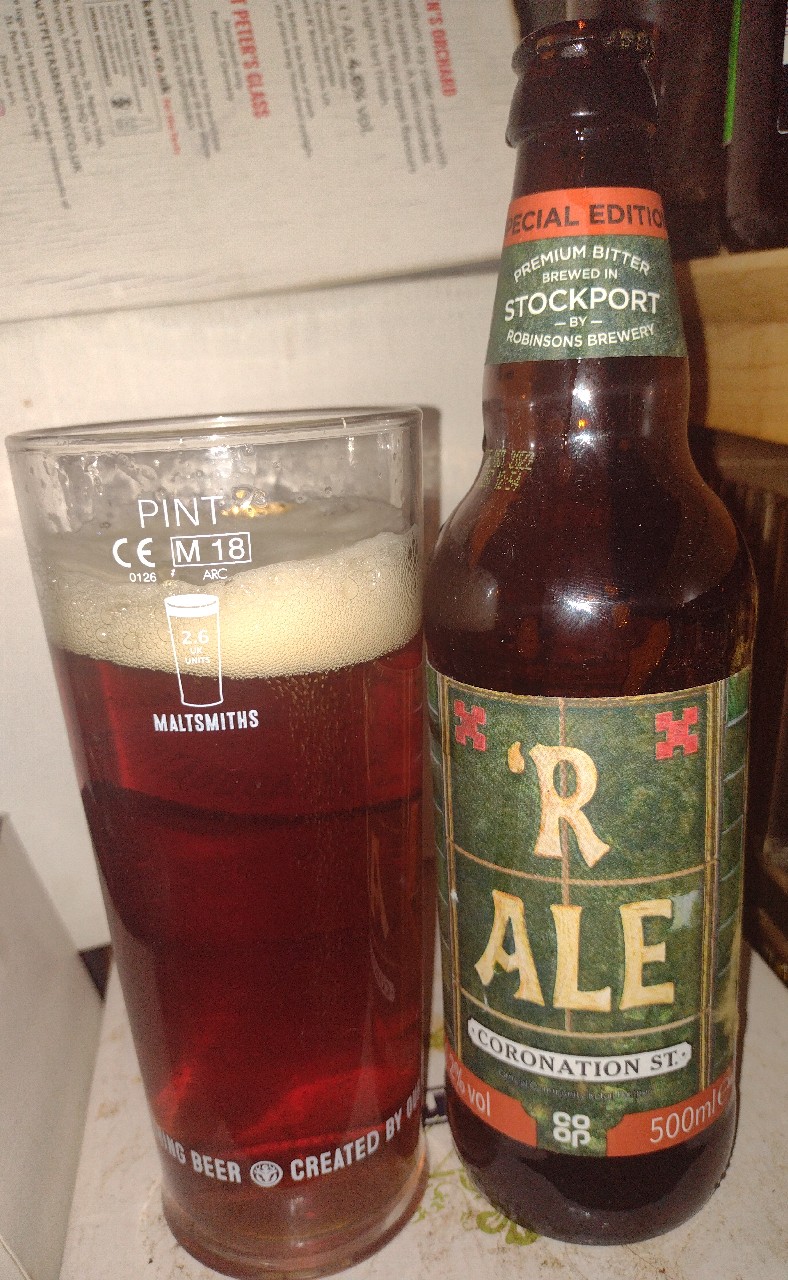 'R Ale - Coronation St., England