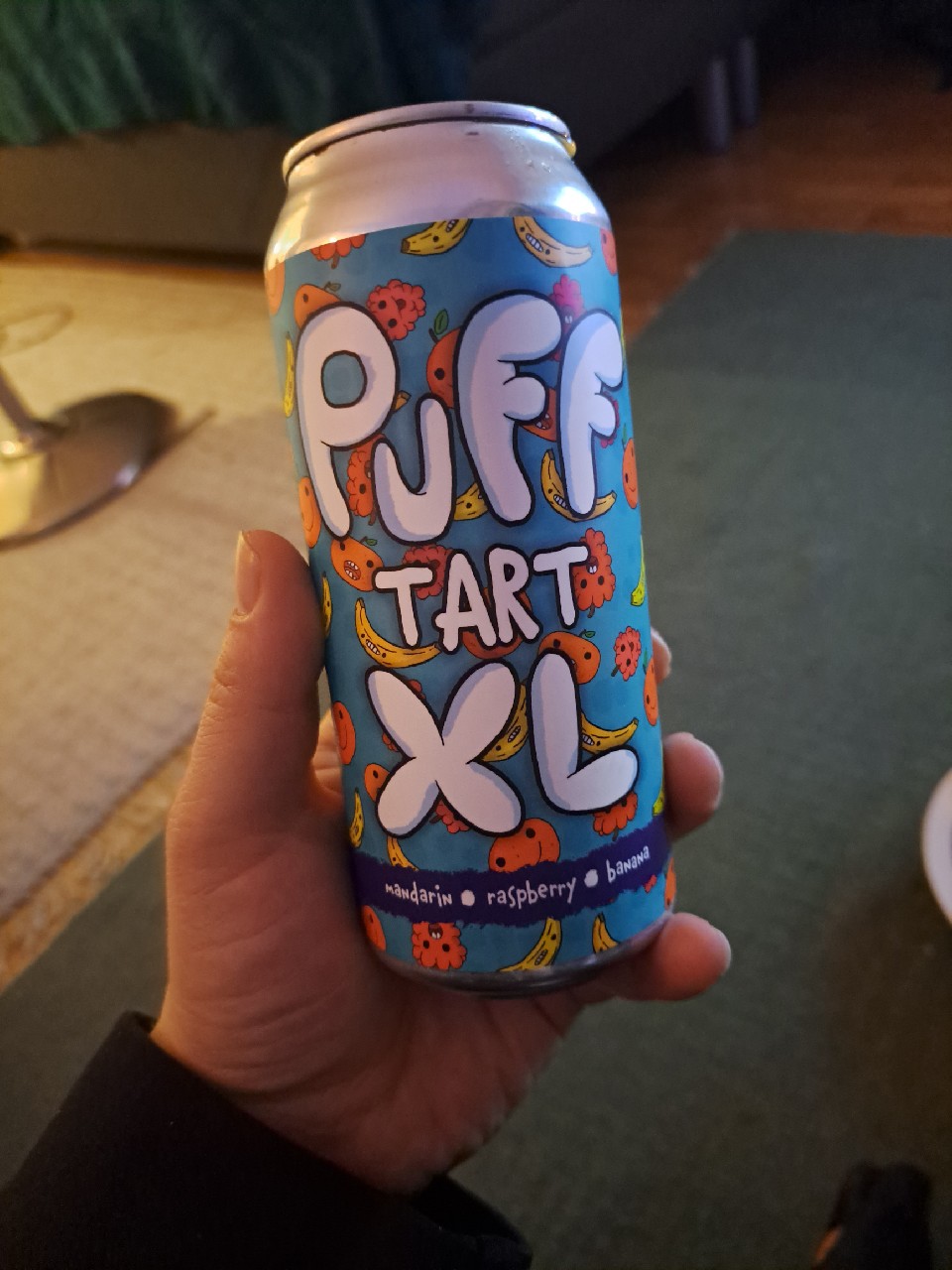 Puff Tart XL mandarin, raspberry, banana, United States