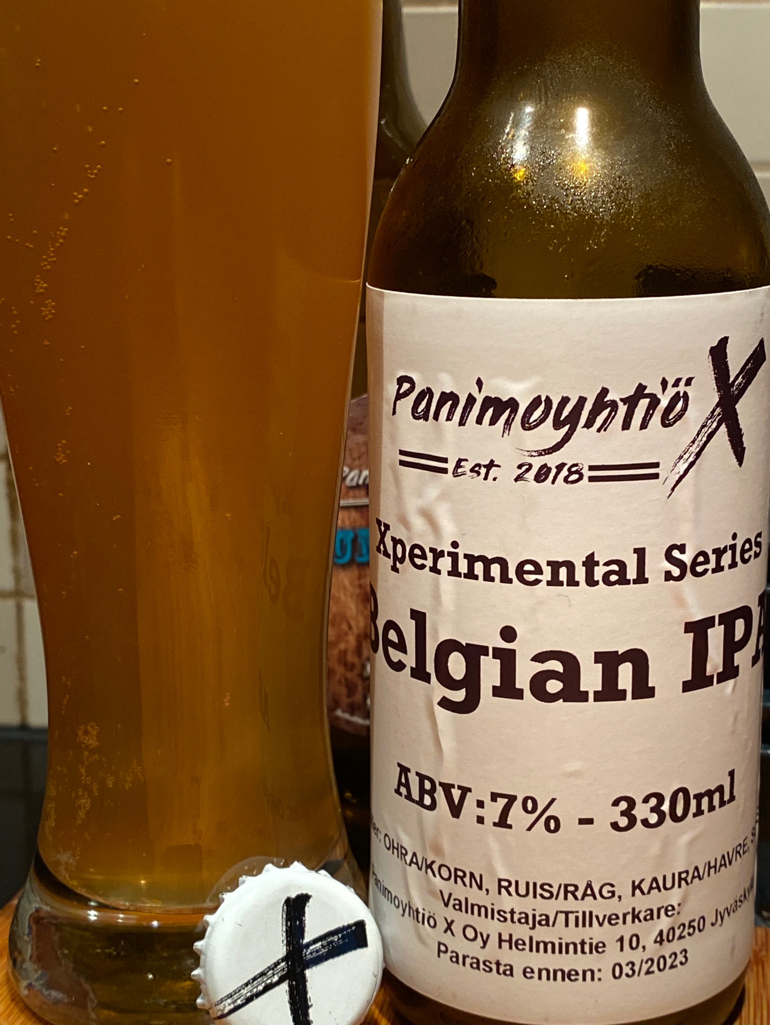 Xperimental Series: Belgian IPA, Finland
