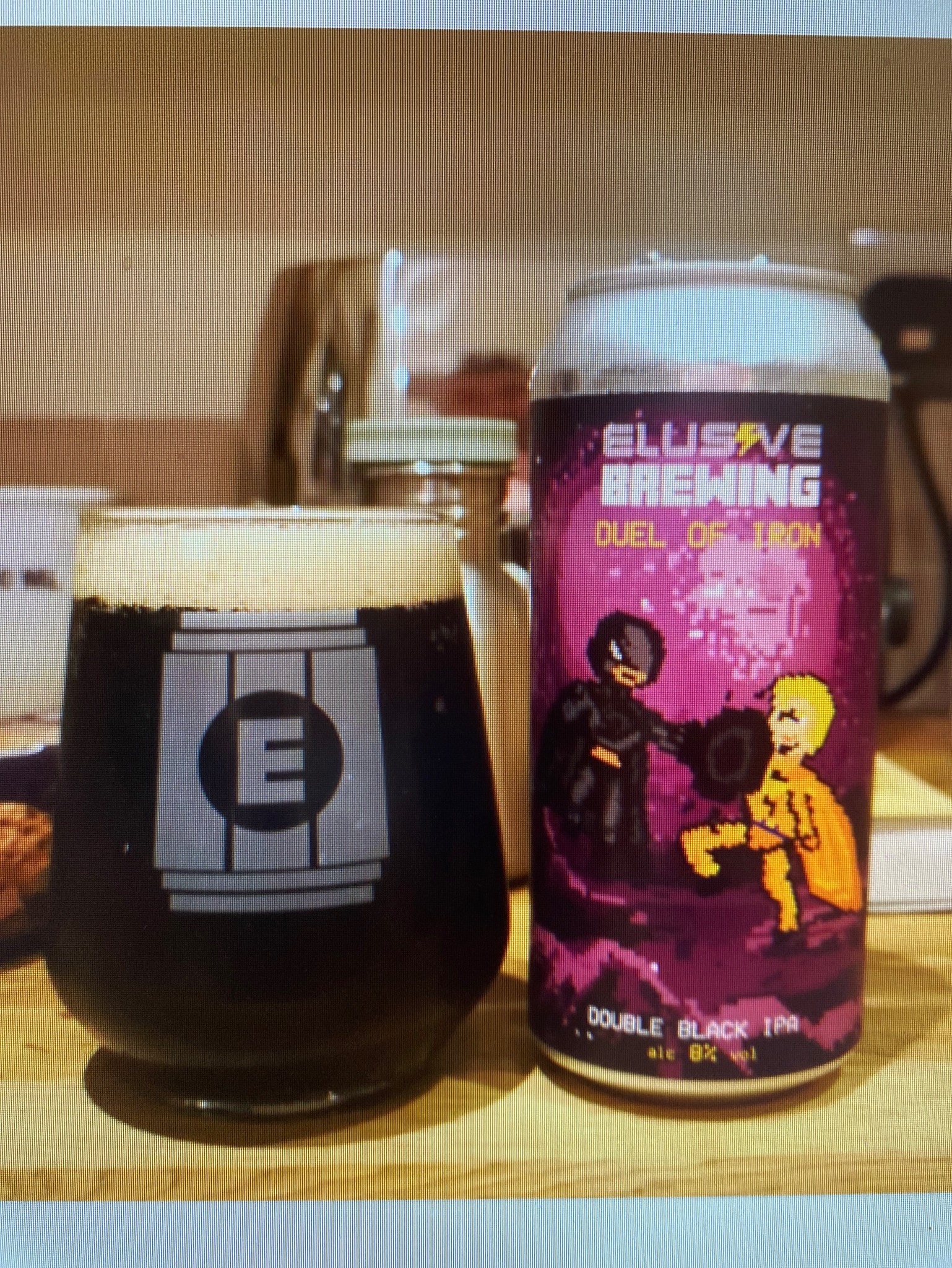 Duel of Iron Double Black IPA, England