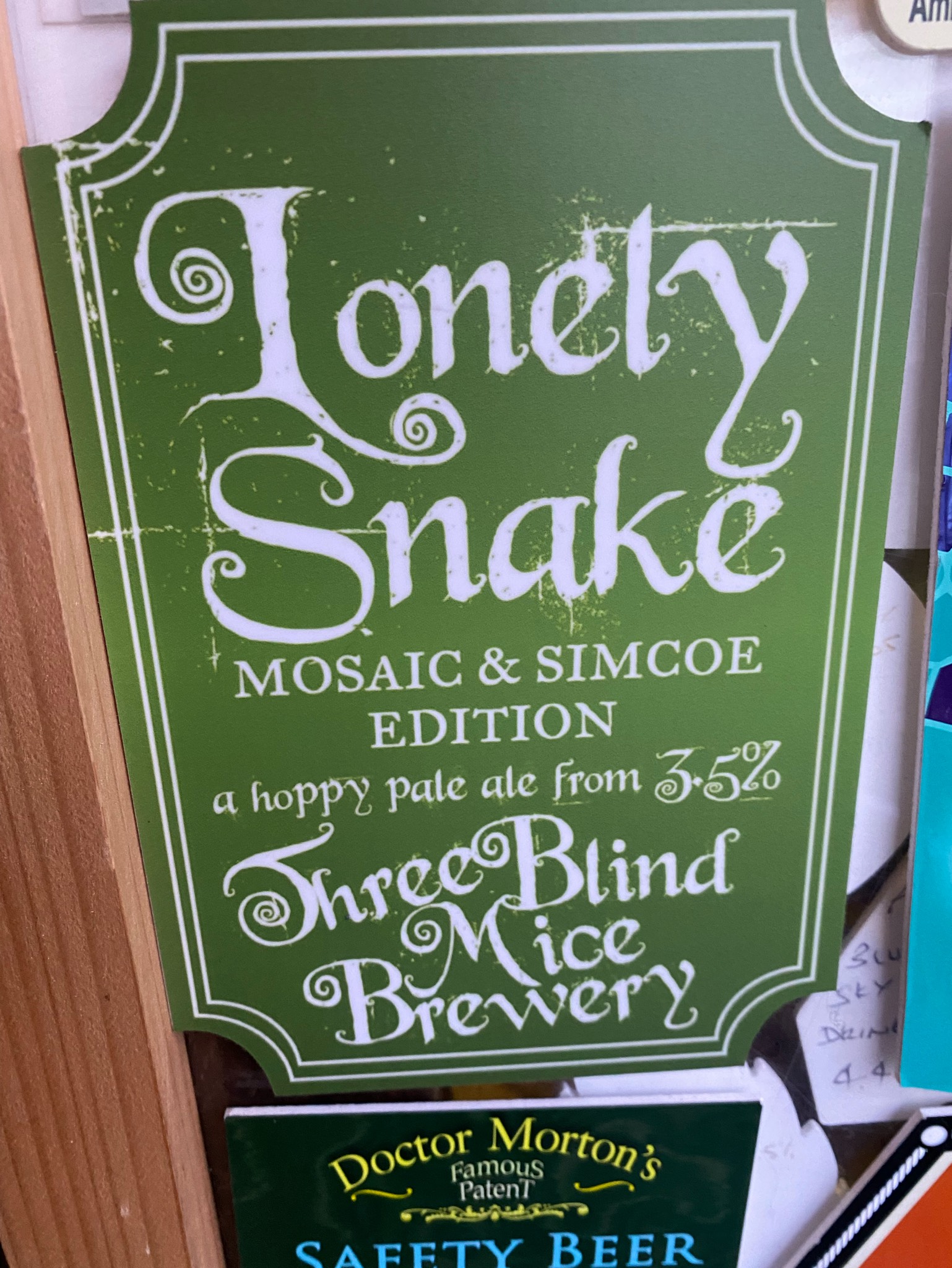 Lonely Snake, Three Blind Mice Brewery