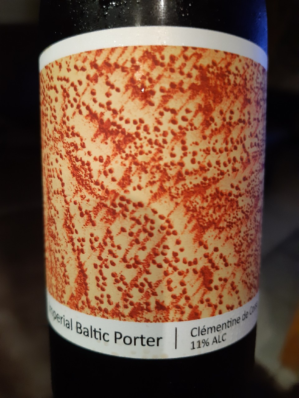 Imperial Baltic Porter Clémentine de Corse, France